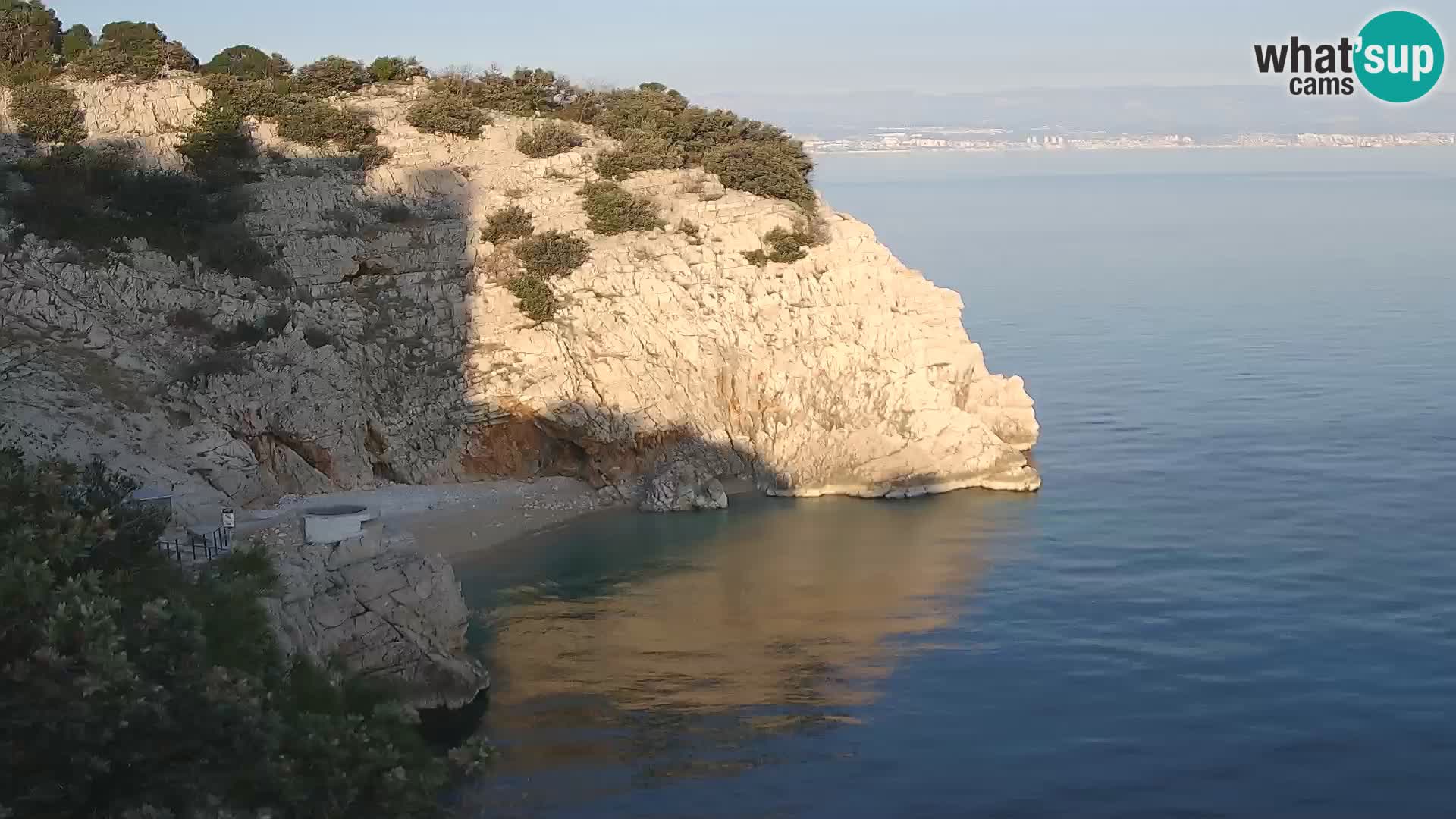 Web kamera plaže Brseč – Mošćenička Draga – Hrvatska