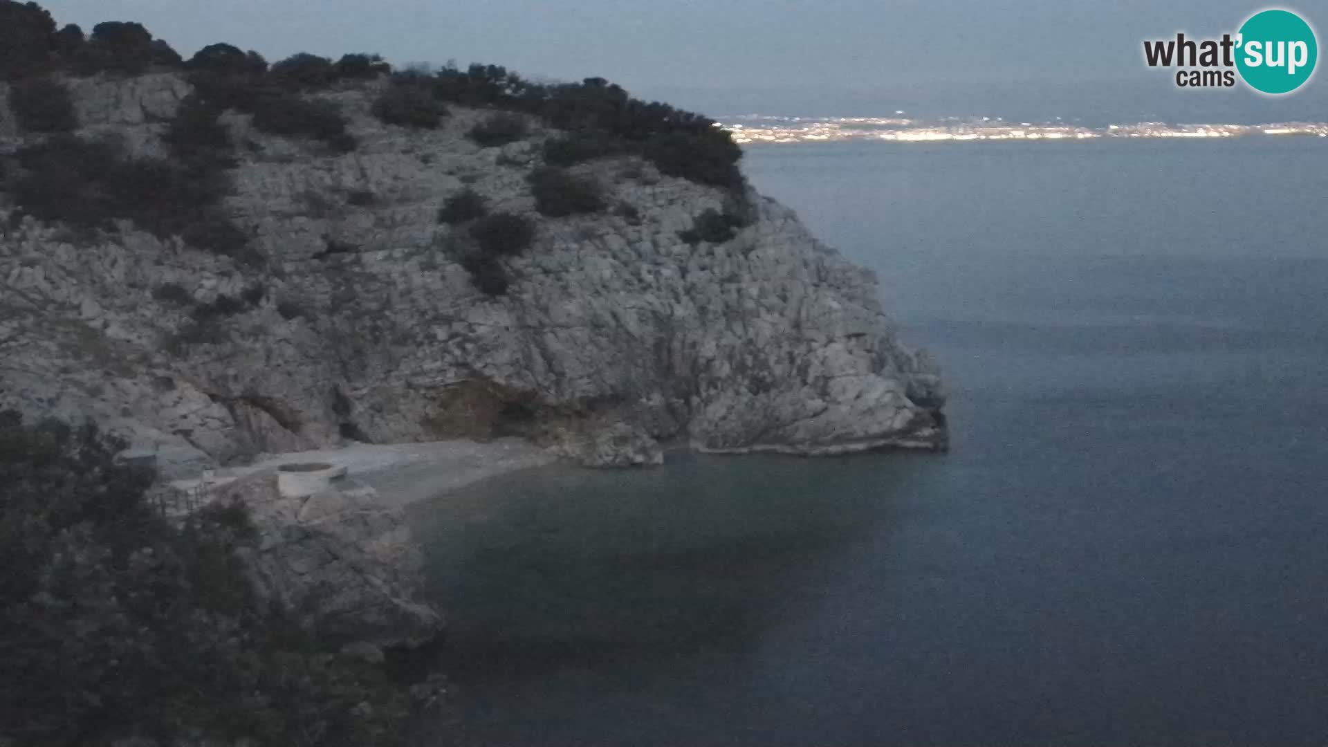 Webcam Bersezio spiaggia – Draga di Moschiena – Croazia