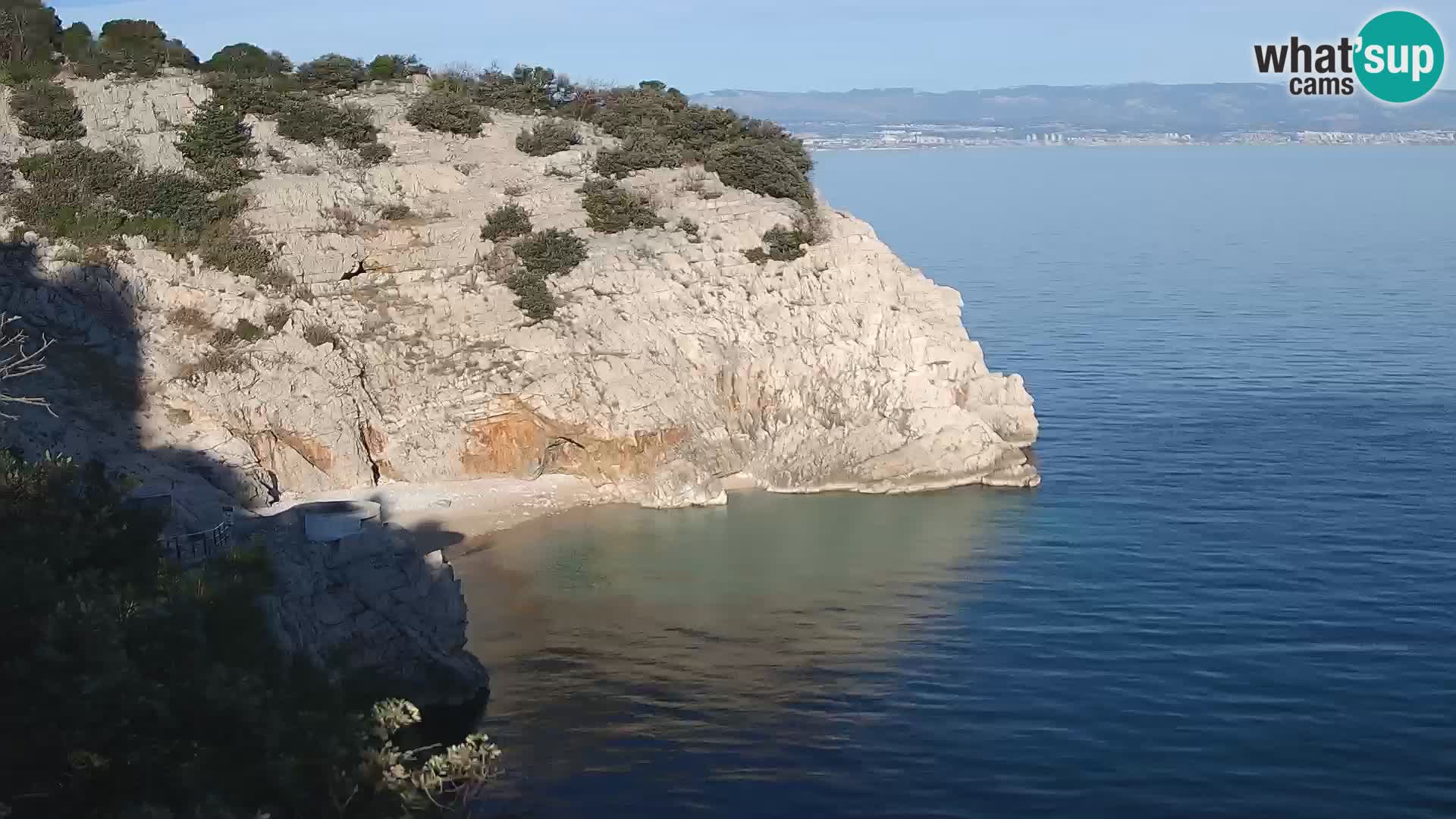 Web kamera plaže Brseč – Mošćenička Draga – Hrvatska