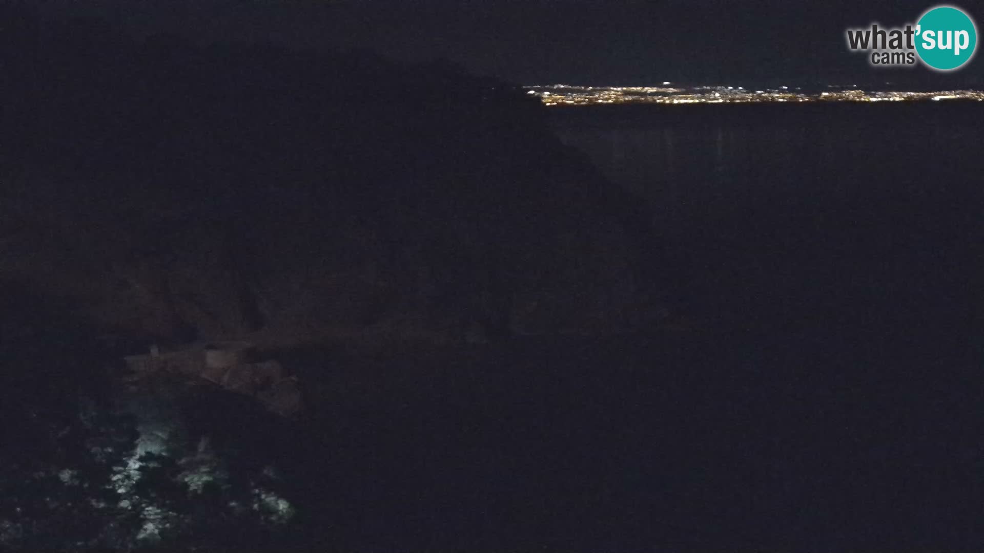 Cámara web de la playa de Brseč en Mošćenička Draga, Croacia