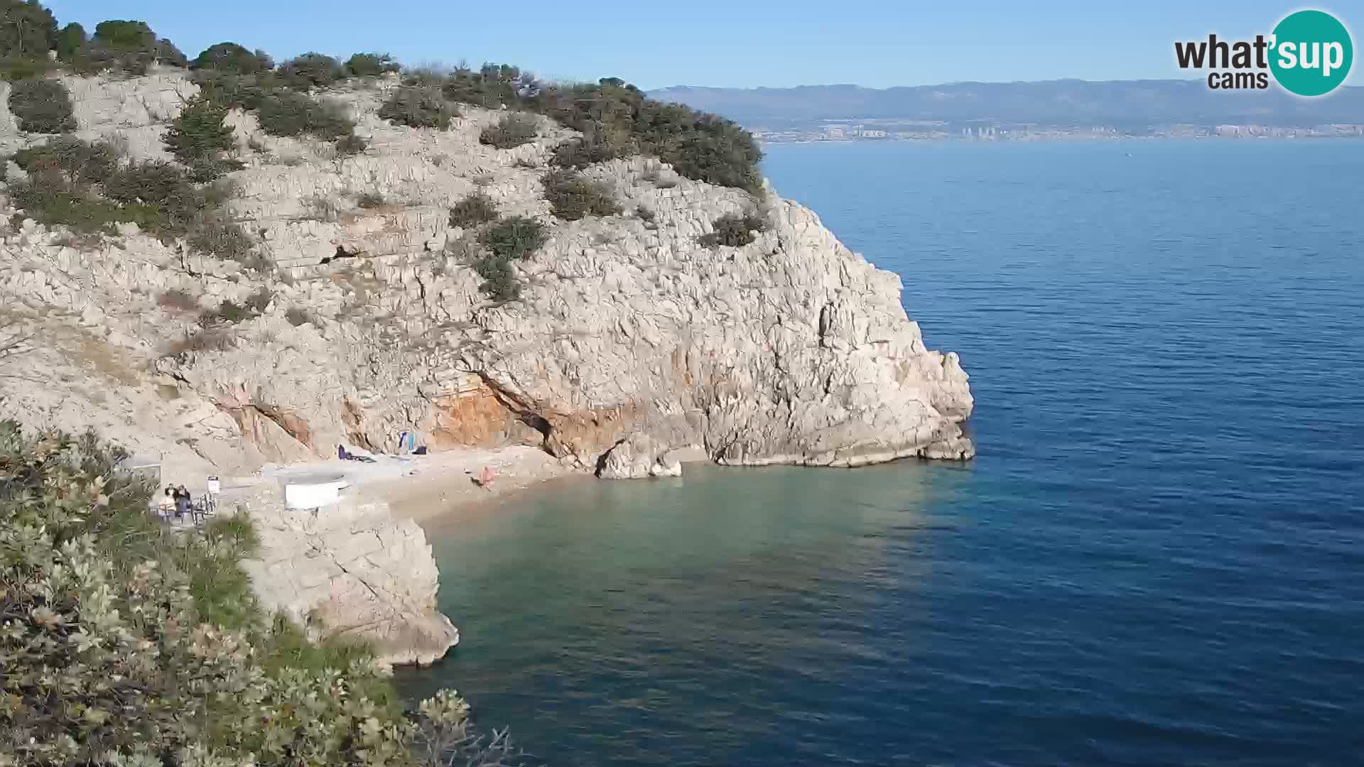 Webcam Brseč Strand – Mošćenička Draga – Kroatien