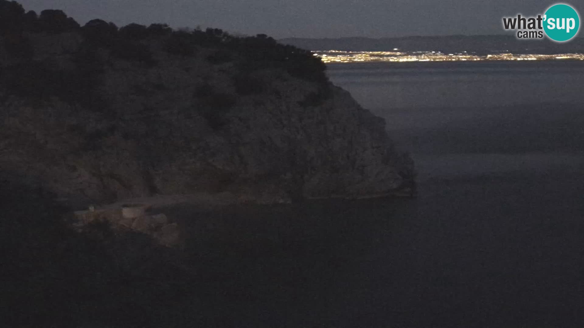 Spletna kamera Brseč plaža – Mošćenička Draga – Hrvaška