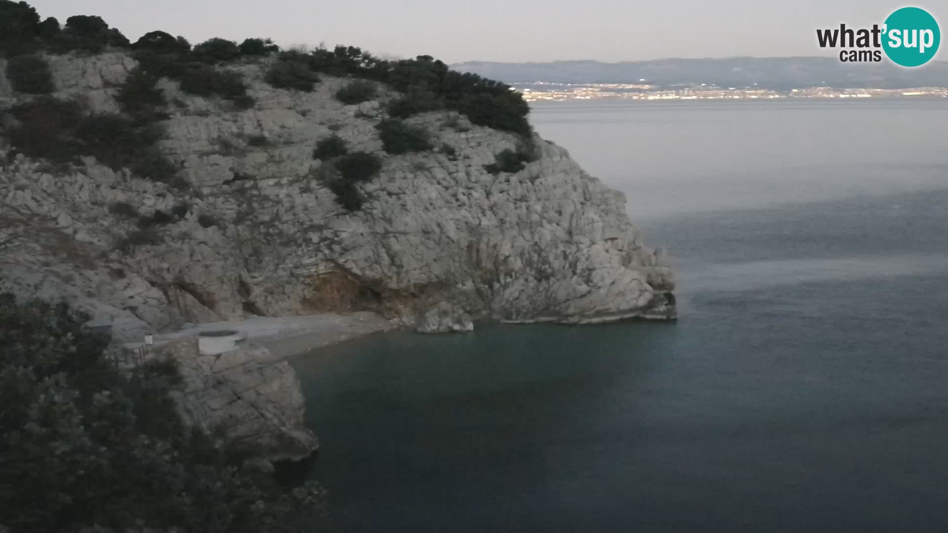 Webcam Brseč Strand – Mošćenička Draga – Kroatien