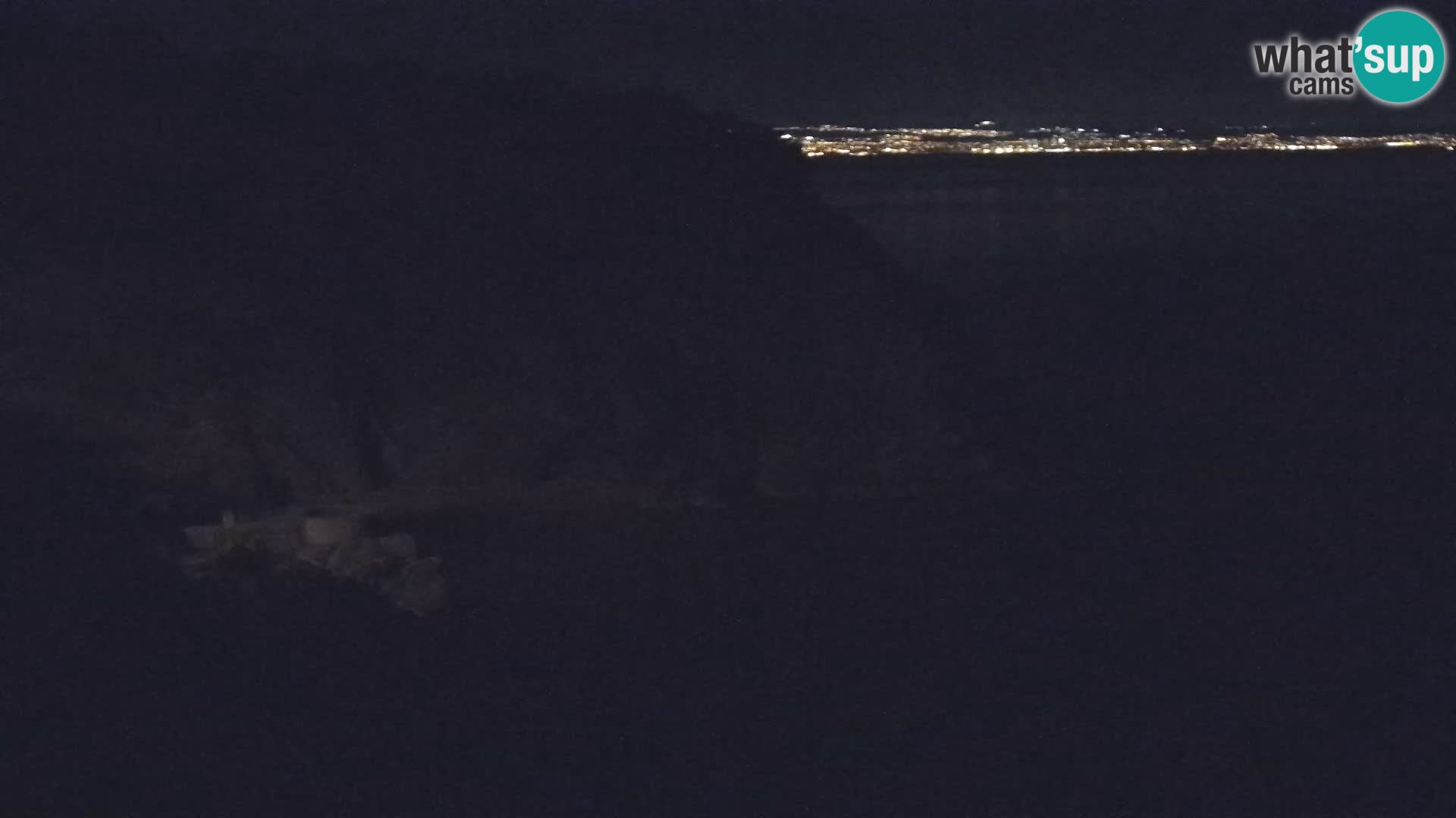 Spletna kamera Brseč plaža – Mošćenička Draga – Hrvaška