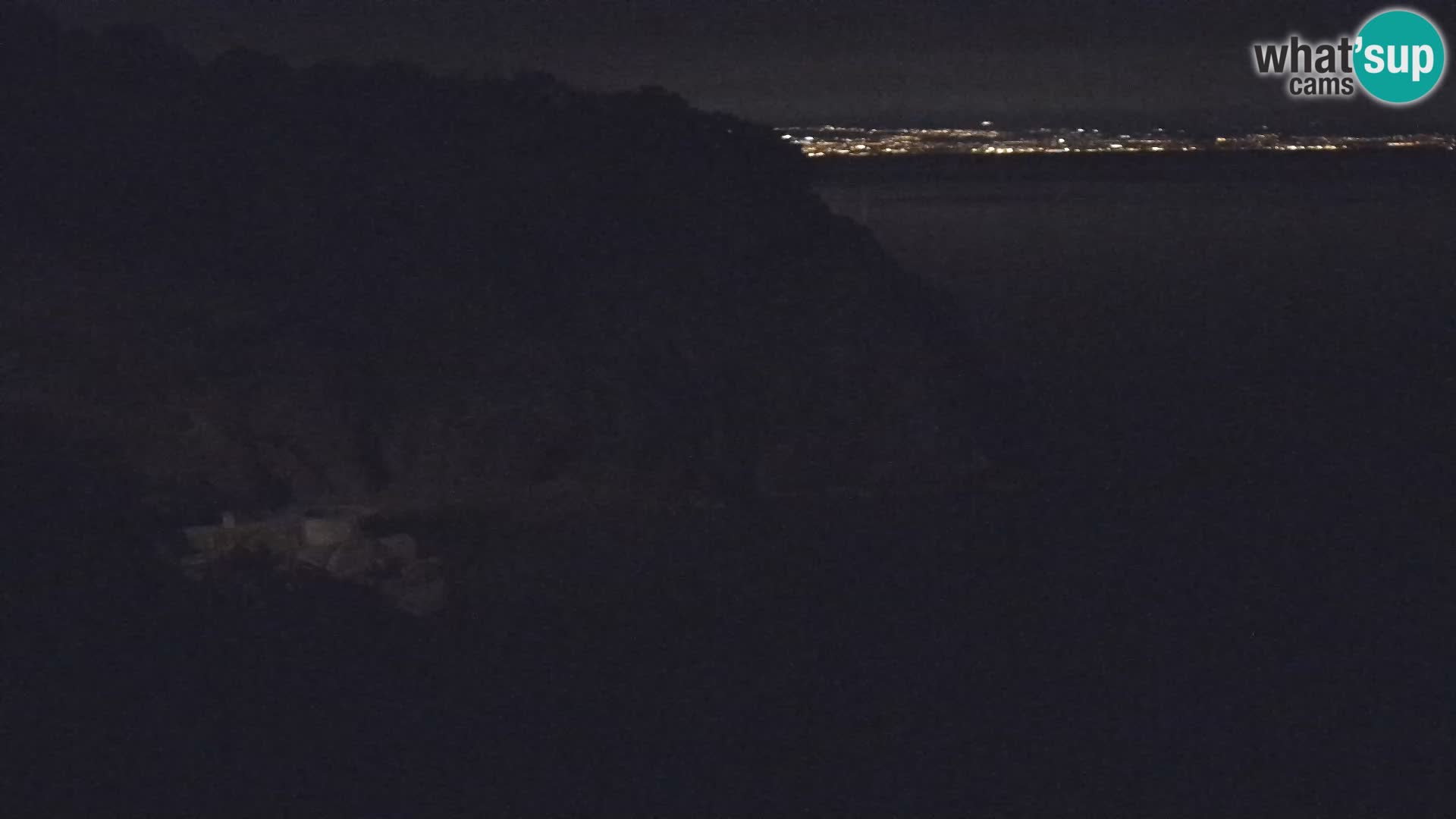 Webcam plage Brseč à Mošćenička Draga, Croatie