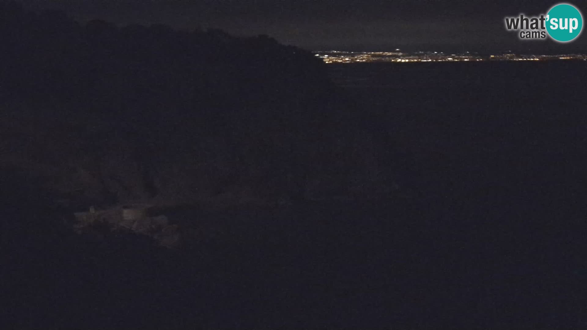 Webcam plage Brseč à Mošćenička Draga, Croatie