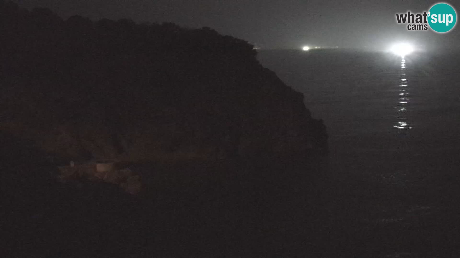 Spletna kamera Brseč plaža – Mošćenička Draga – Hrvaška