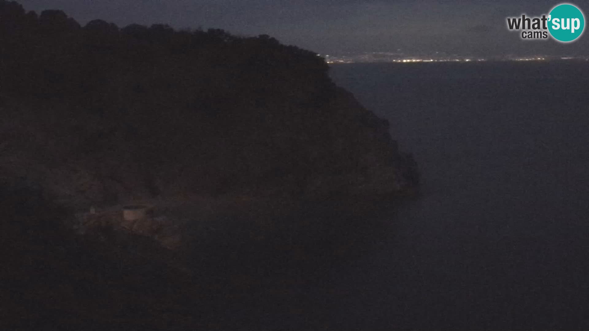Cámara web de la playa de Brseč en Mošćenička Draga, Croacia