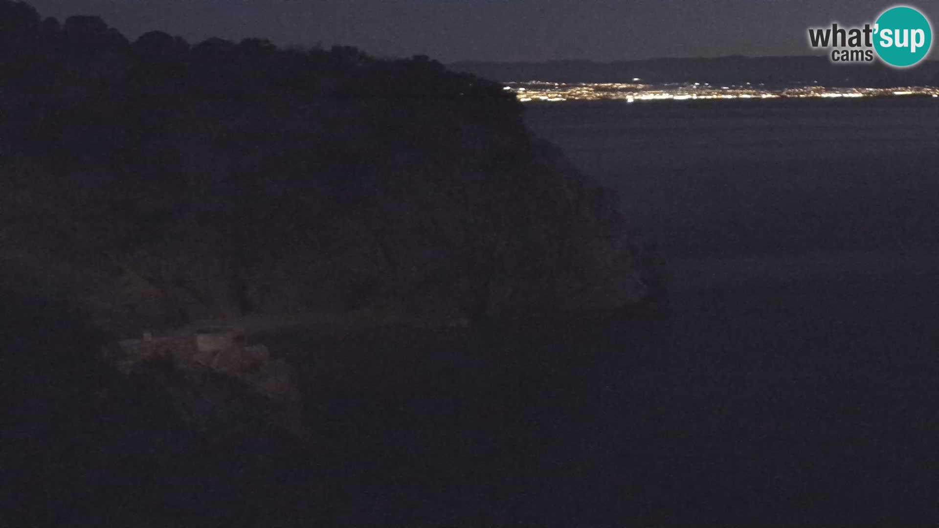 Cámara web de la playa de Brseč en Mošćenička Draga, Croacia