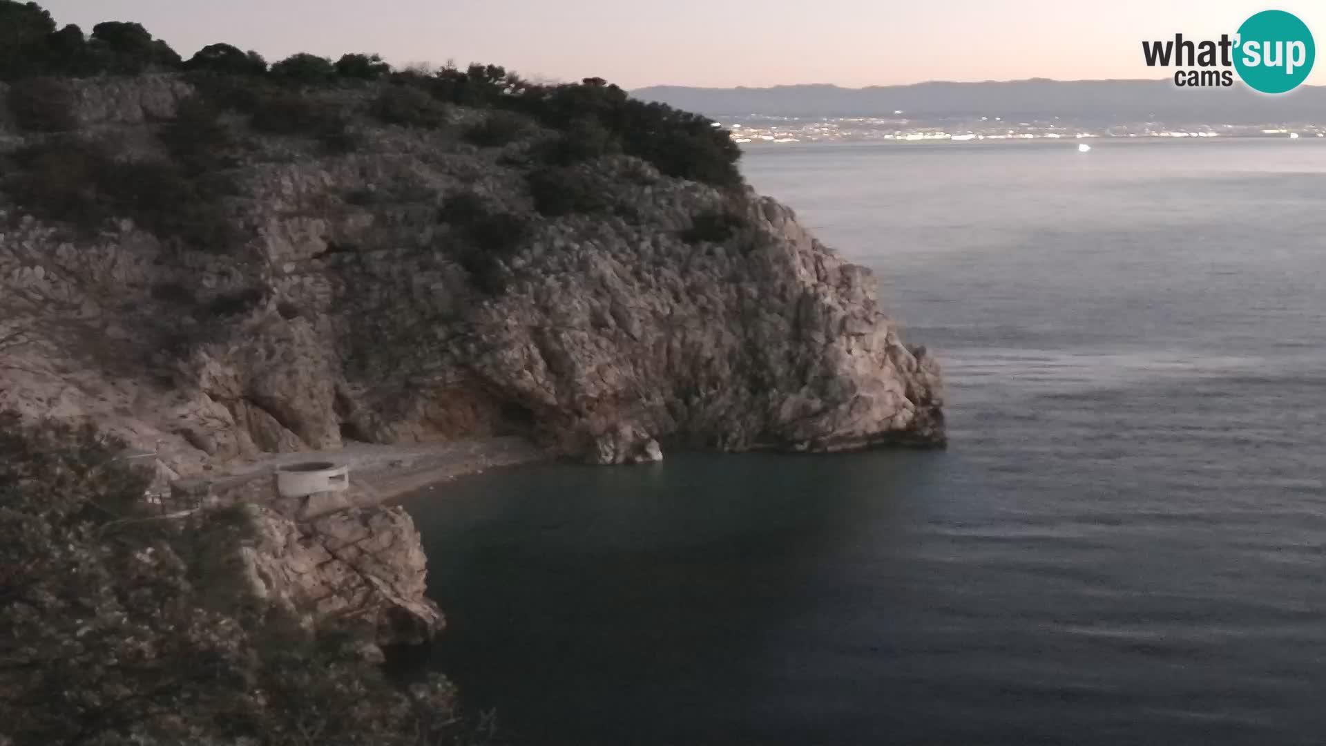 Webcam Brseč beach – Mošćenička Draga – Croatia