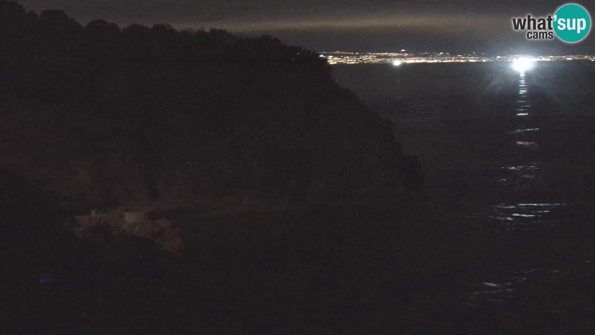 Webcam Bersezio spiaggia – Draga di Moschiena – Croazia