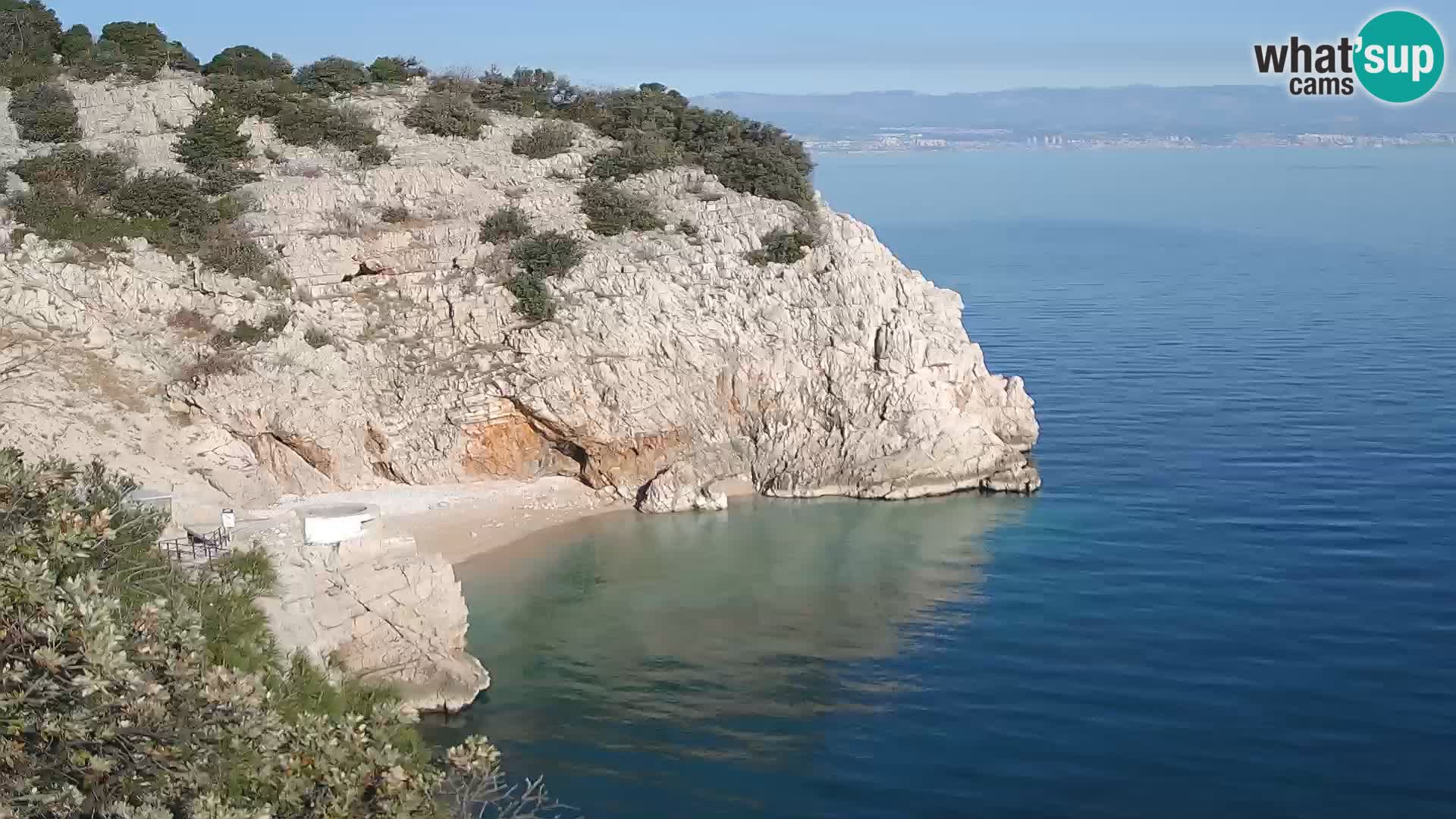 Webcam Brseč Strand – Mošćenička Draga – Kroatien