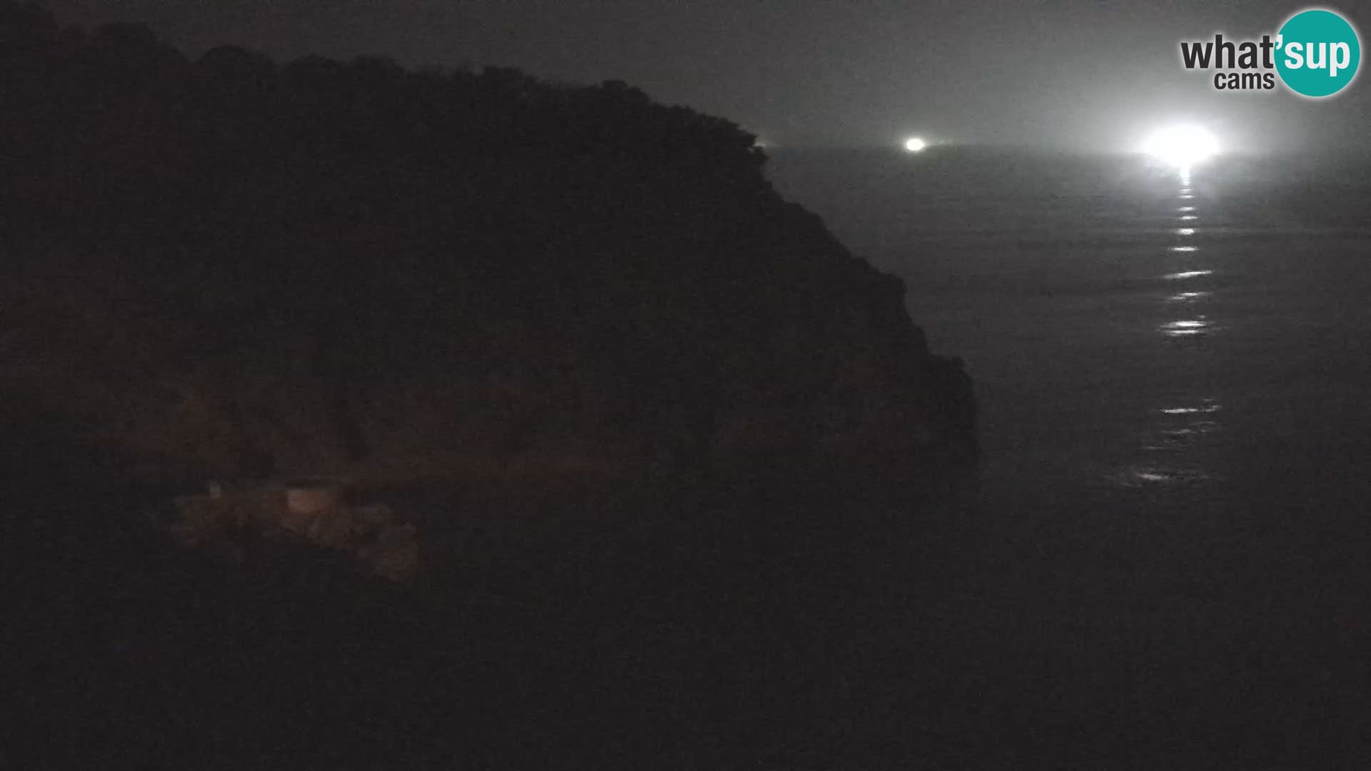 Cámara web de la playa de Brseč en Mošćenička Draga, Croacia