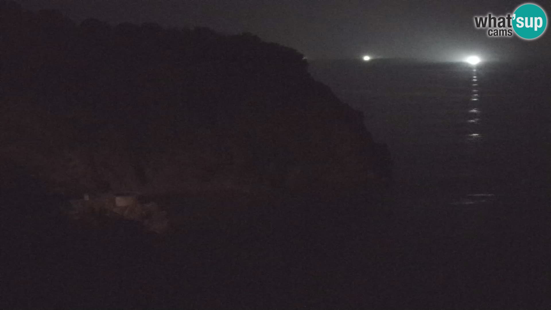 Spletna kamera Brseč plaža – Mošćenička Draga – Hrvaška