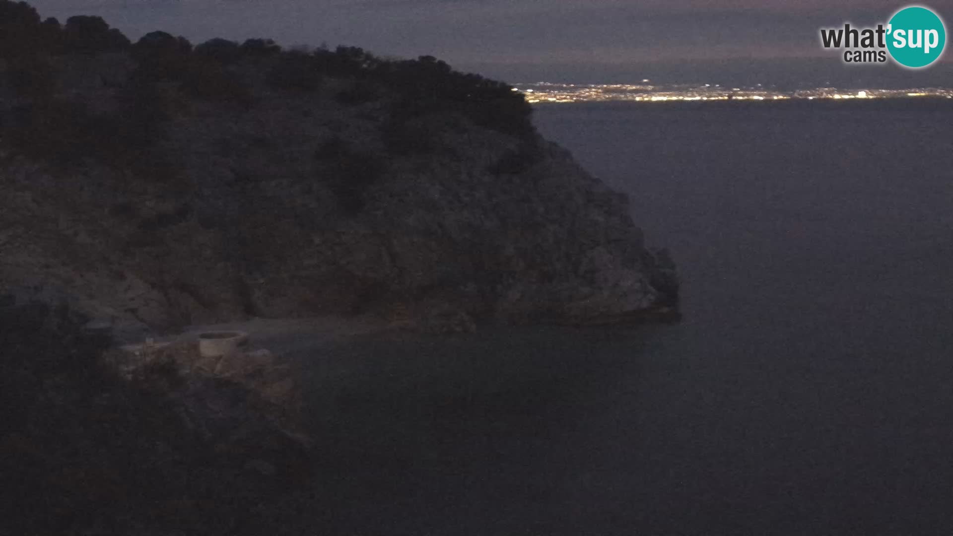 Webcam Bersezio spiaggia – Draga di Moschiena – Croazia