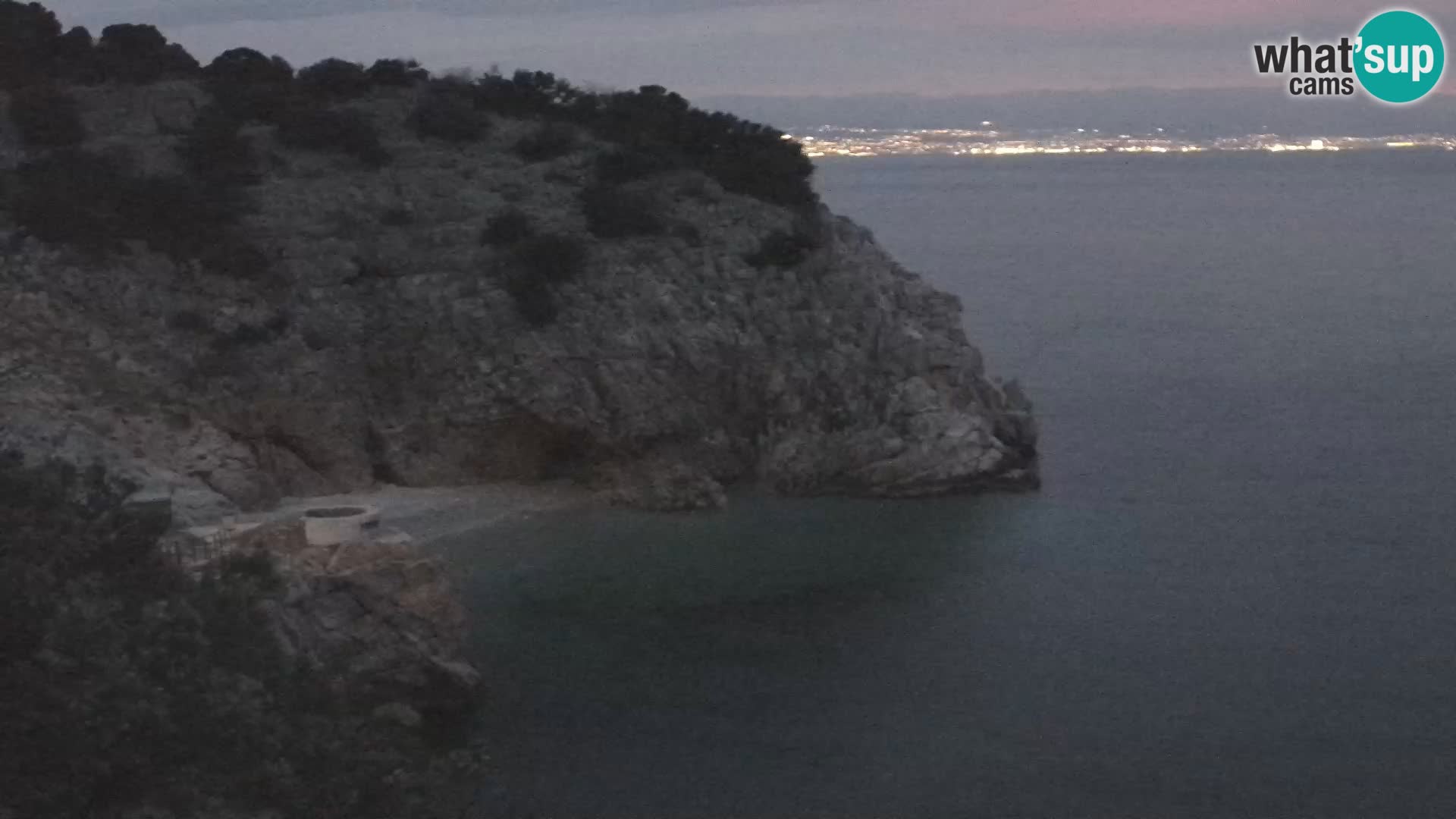 Web kamera plaže Brseč – Mošćenička Draga – Hrvatska