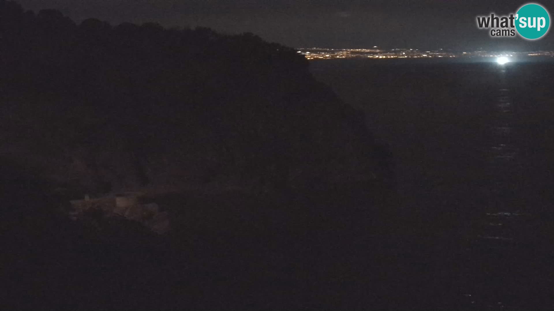 Cámara web de la playa de Brseč en Mošćenička Draga, Croacia