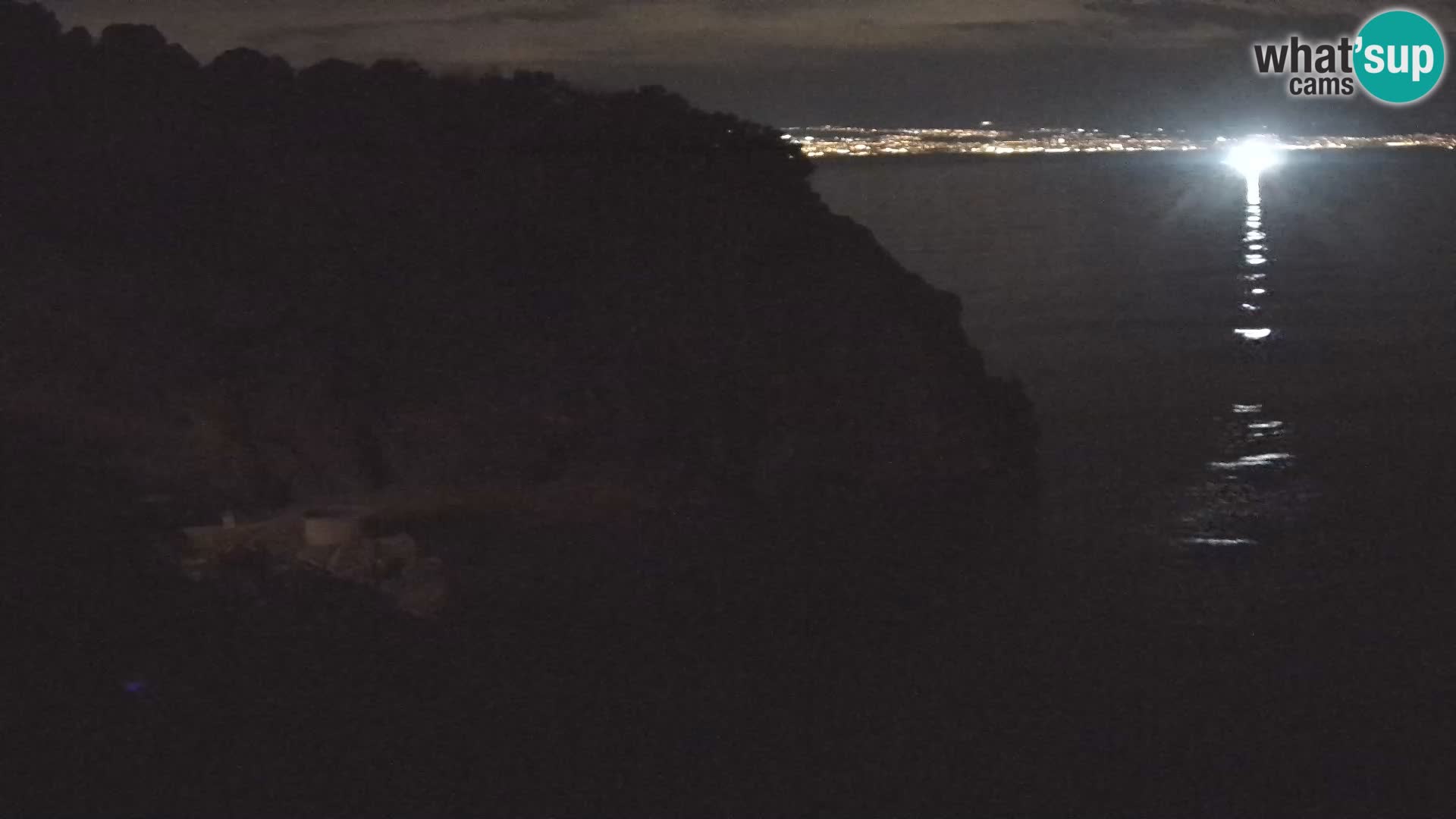 Spletna kamera Brseč plaža – Mošćenička Draga – Hrvaška