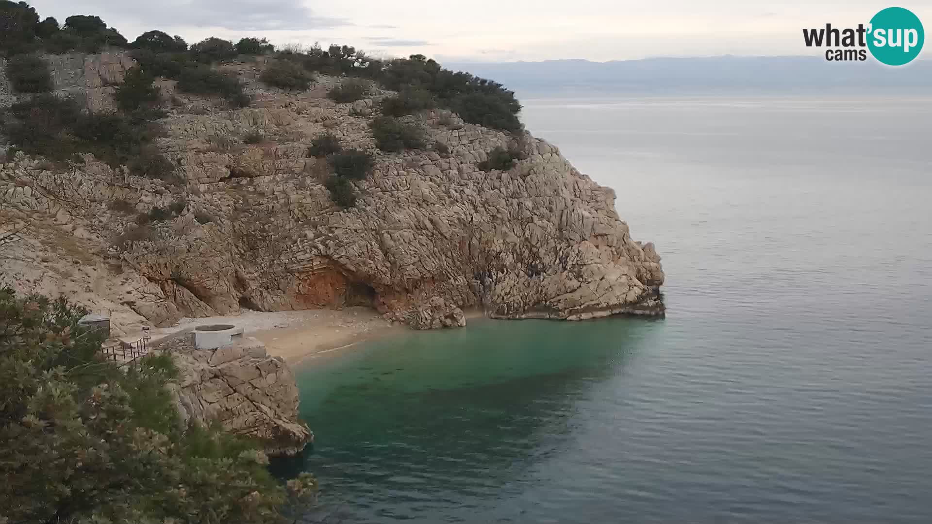 Web kamera plaže Brseč – Mošćenička Draga – Hrvatska