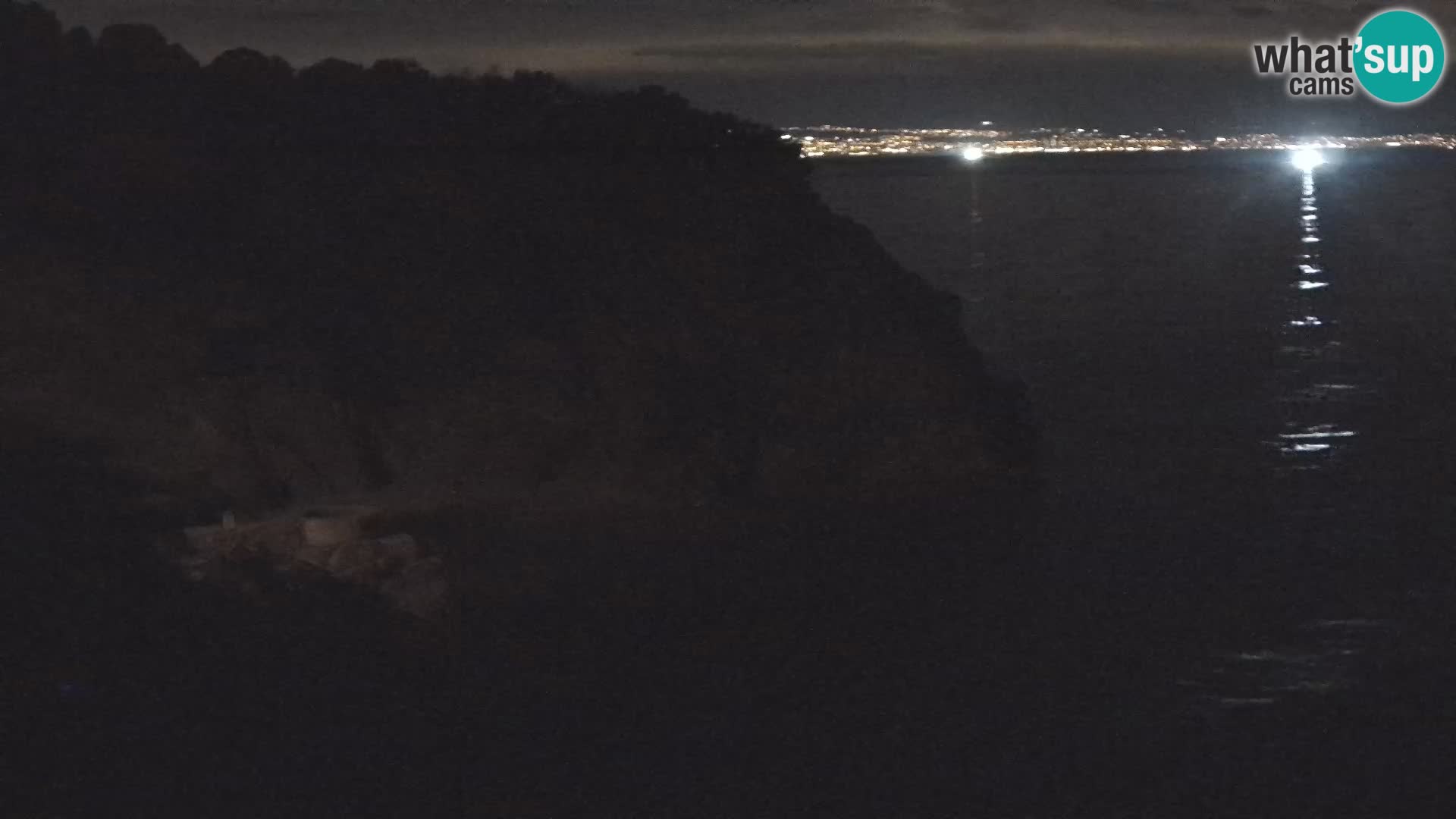 Webcam Brseč beach – Mošćenička Draga – Croatia