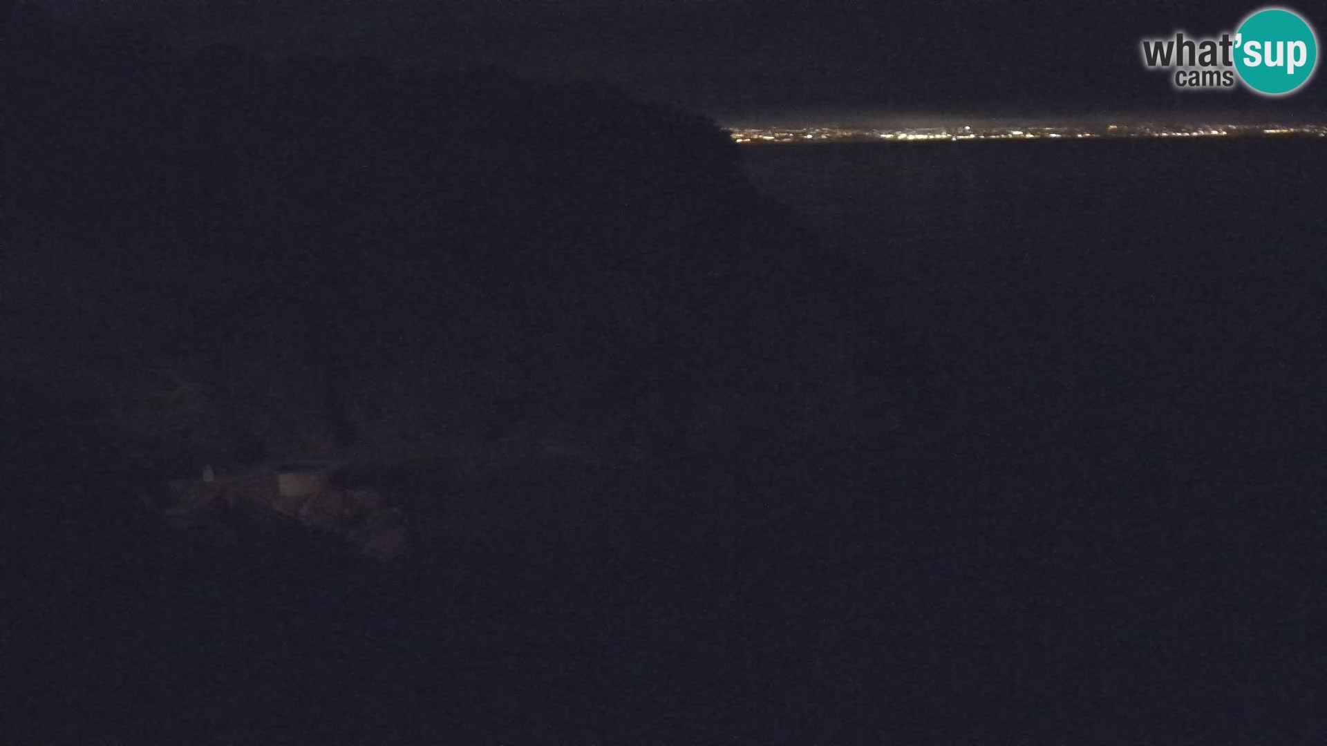 Webcam plage Brseč à Mošćenička Draga, Croatie