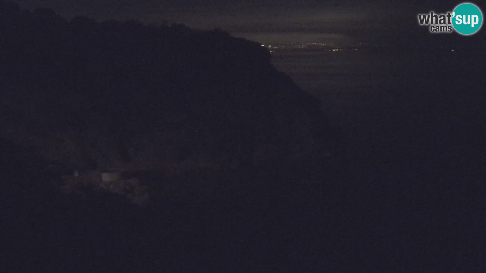 Webcam plage Brseč à Mošćenička Draga, Croatie