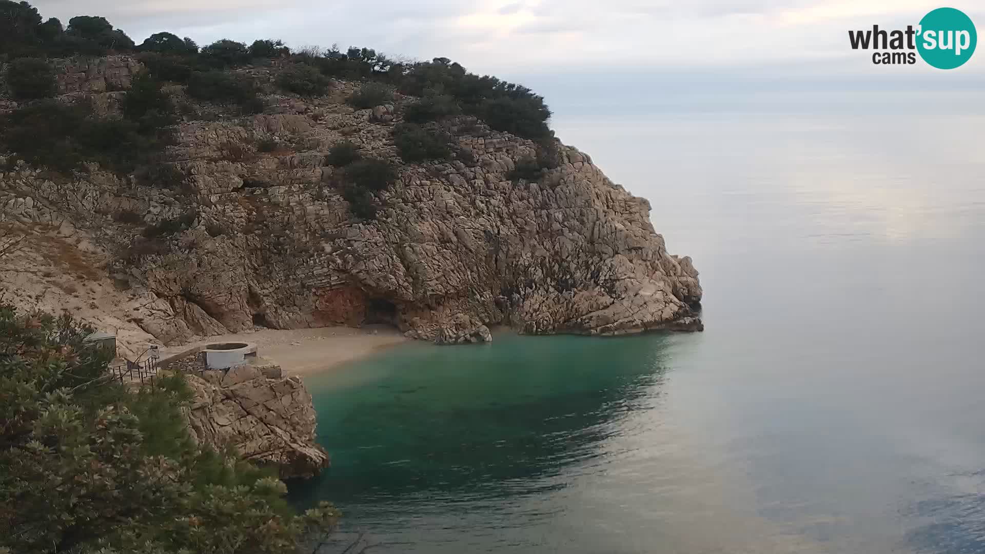 Webcam Brseč beach – Mošćenička Draga – Croatia