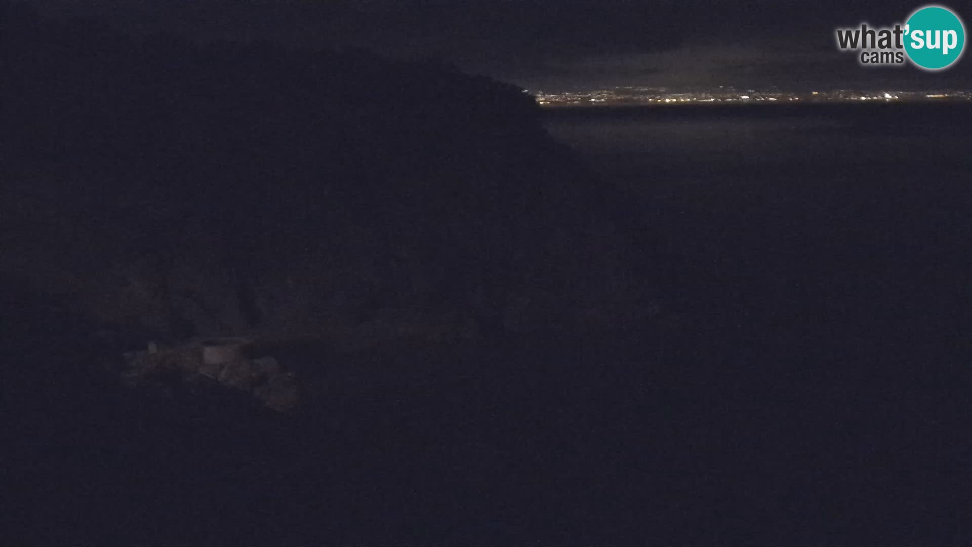 Webcam plage Brseč à Mošćenička Draga, Croatie