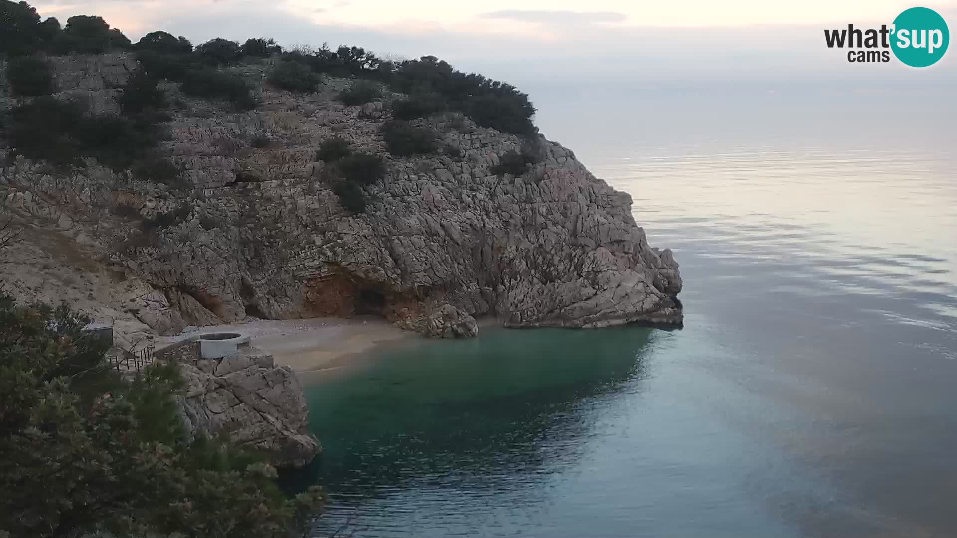 Webcam Brseč Strand – Mošćenička Draga – Kroatien
