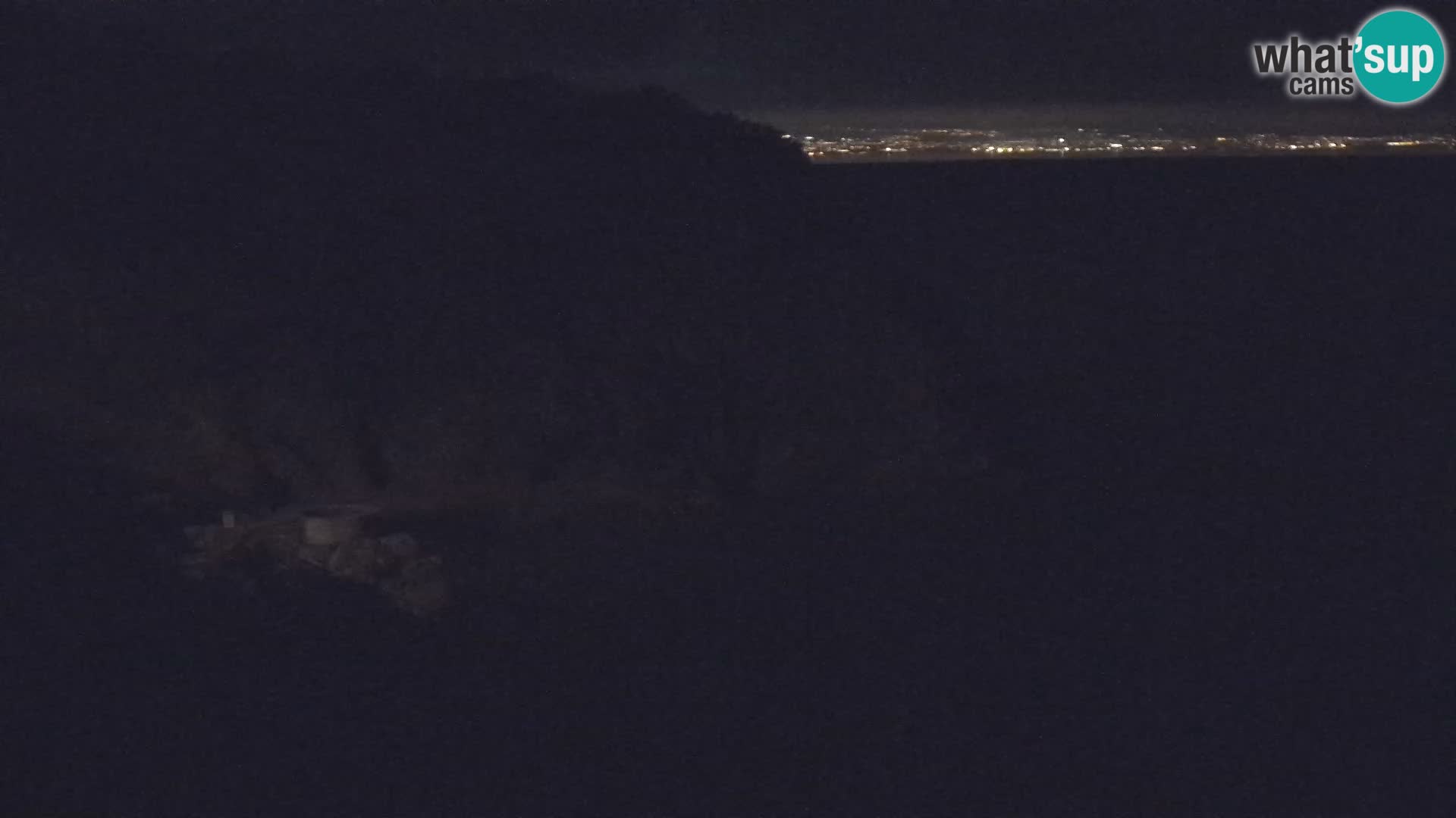 Webcam plage Brseč à Mošćenička Draga, Croatie