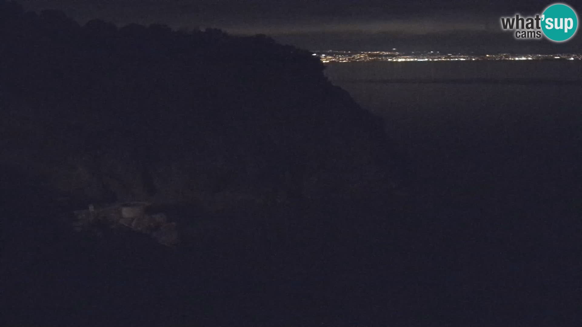 Webcam plage Brseč à Mošćenička Draga, Croatie