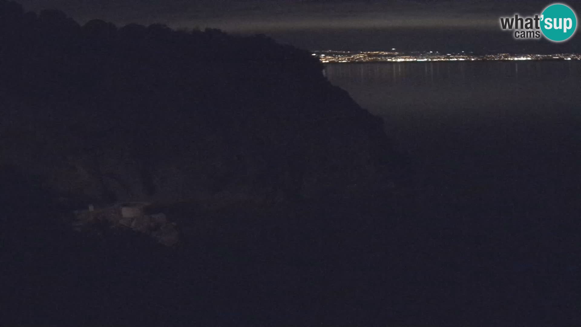 Webcam plage Brseč à Mošćenička Draga, Croatie