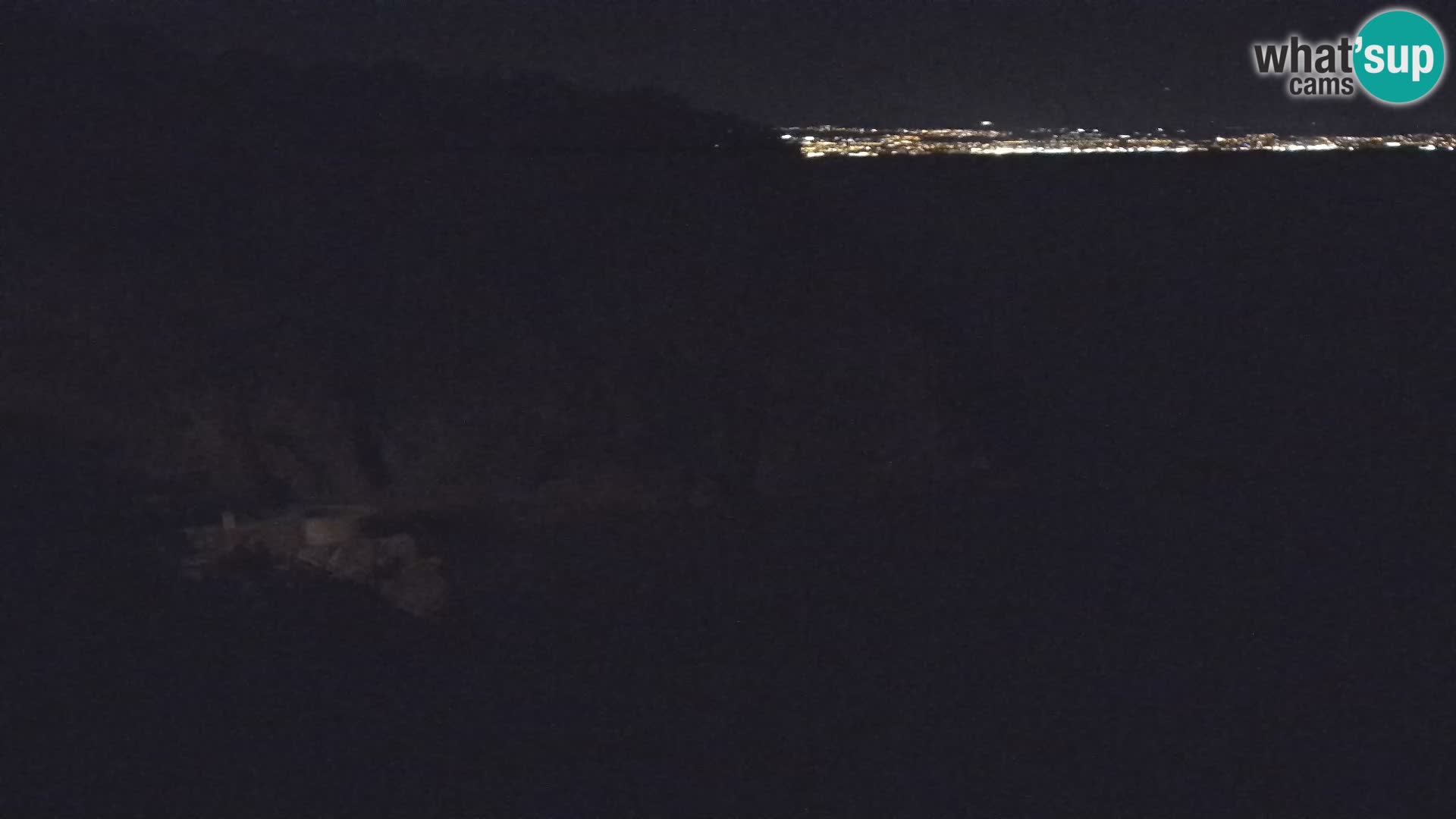 Cámara web de la playa de Brseč en Mošćenička Draga, Croacia
