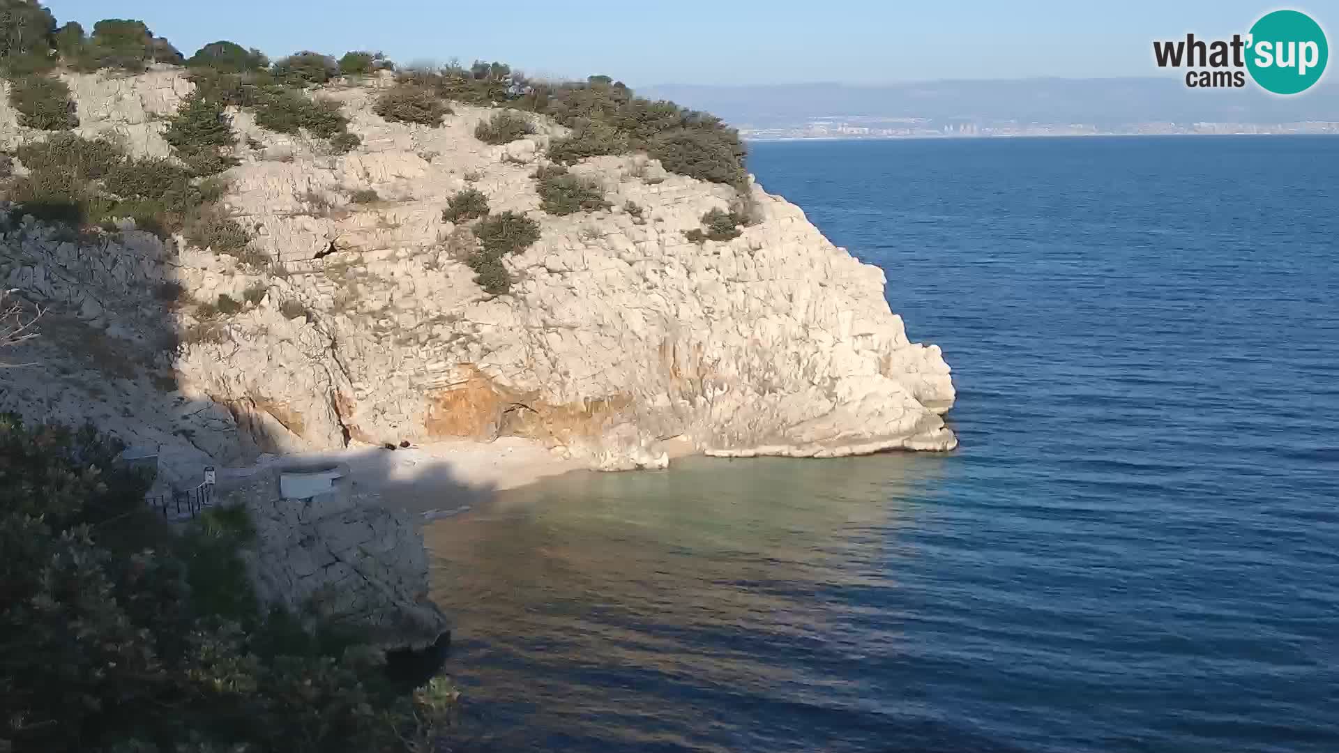 Web kamera plaže Brseč – Mošćenička Draga – Hrvatska