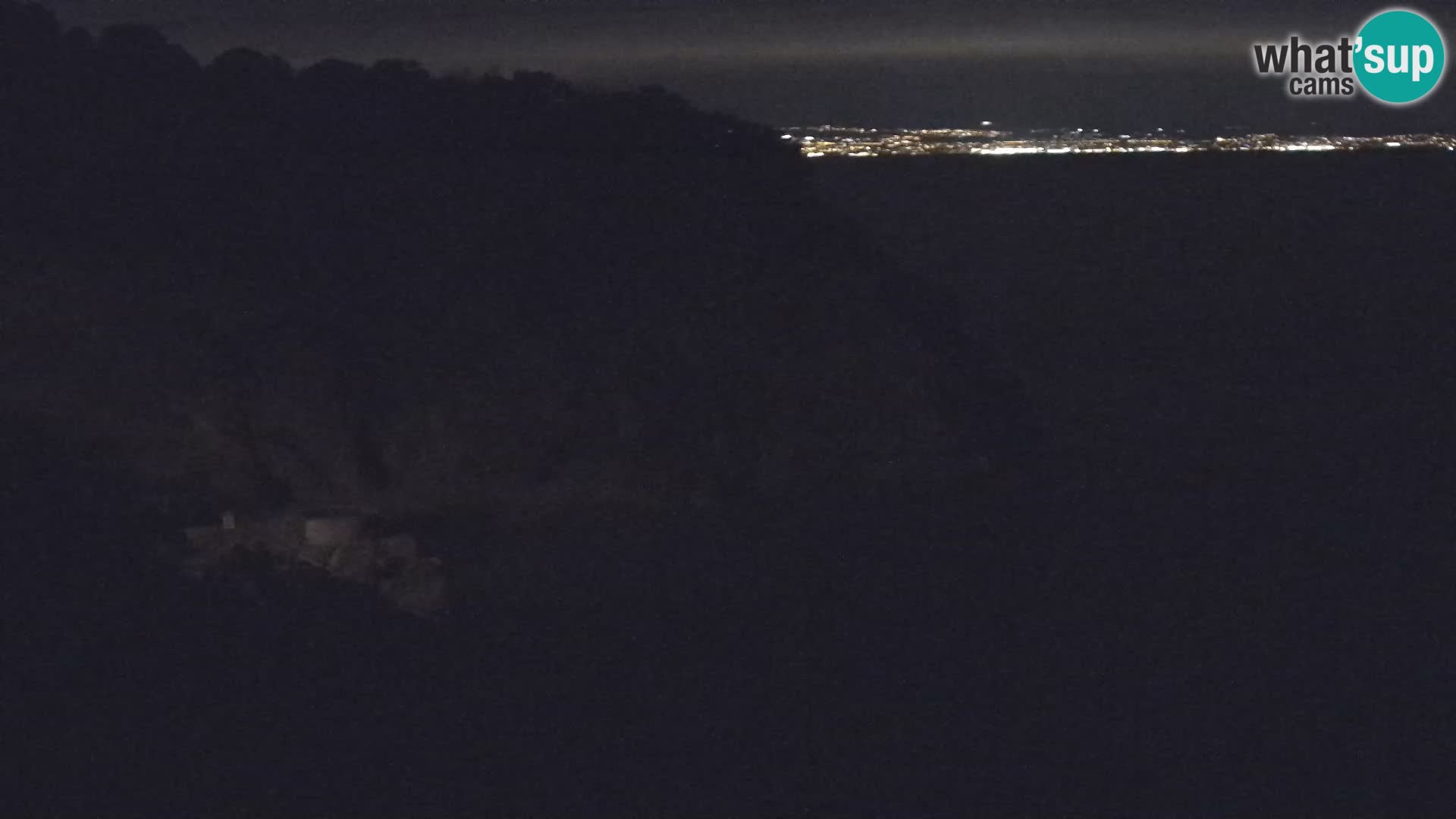 Cámara web de la playa de Brseč en Mošćenička Draga, Croacia