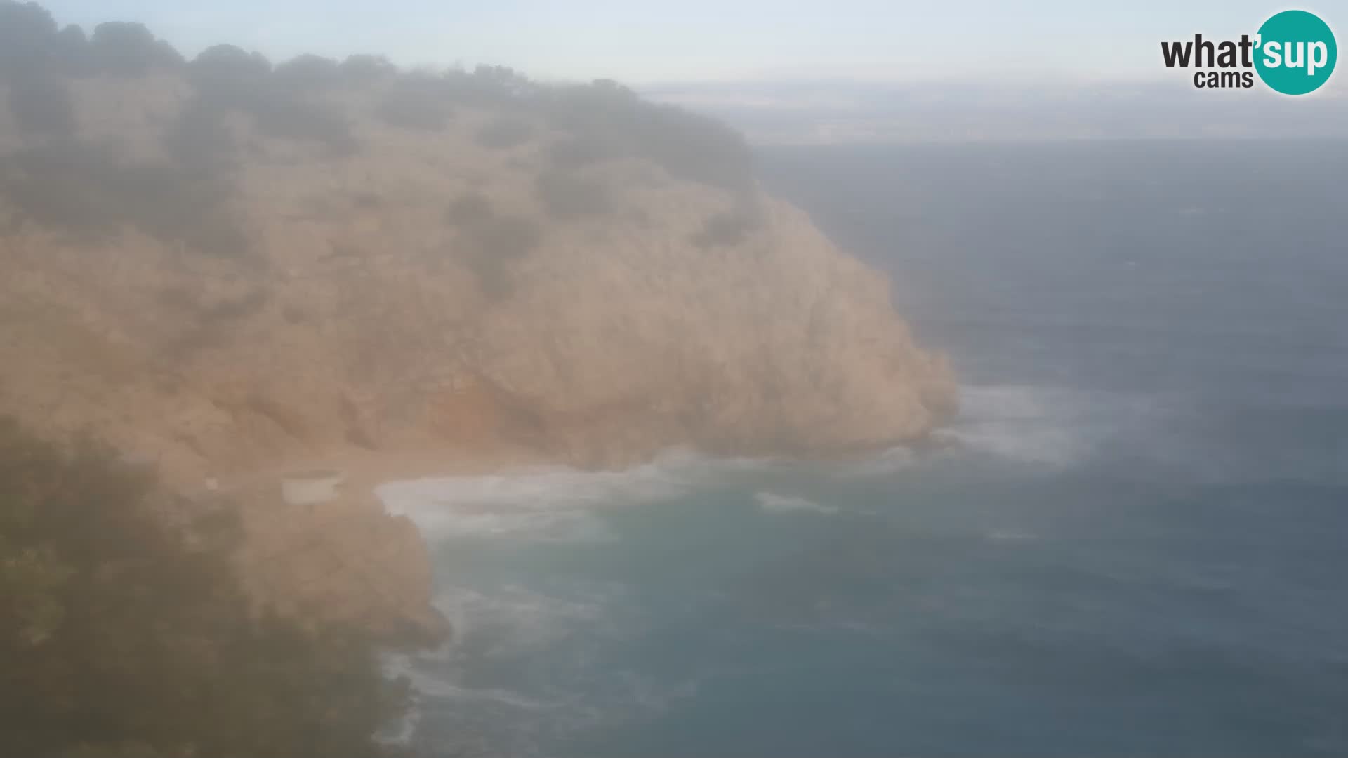 Webcam Brseč beach – Mošćenička Draga – Croatia