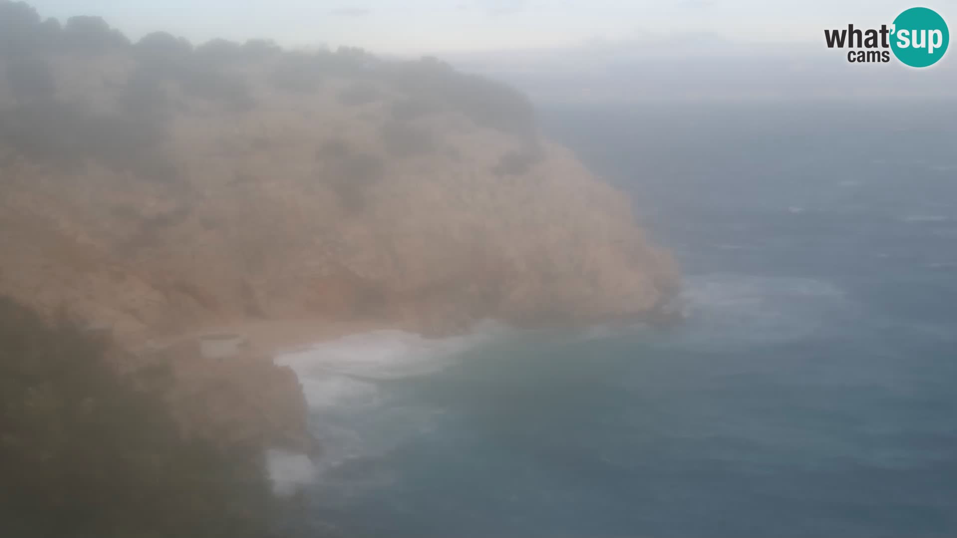 Webcam Brseč beach – Mošćenička Draga – Croatia