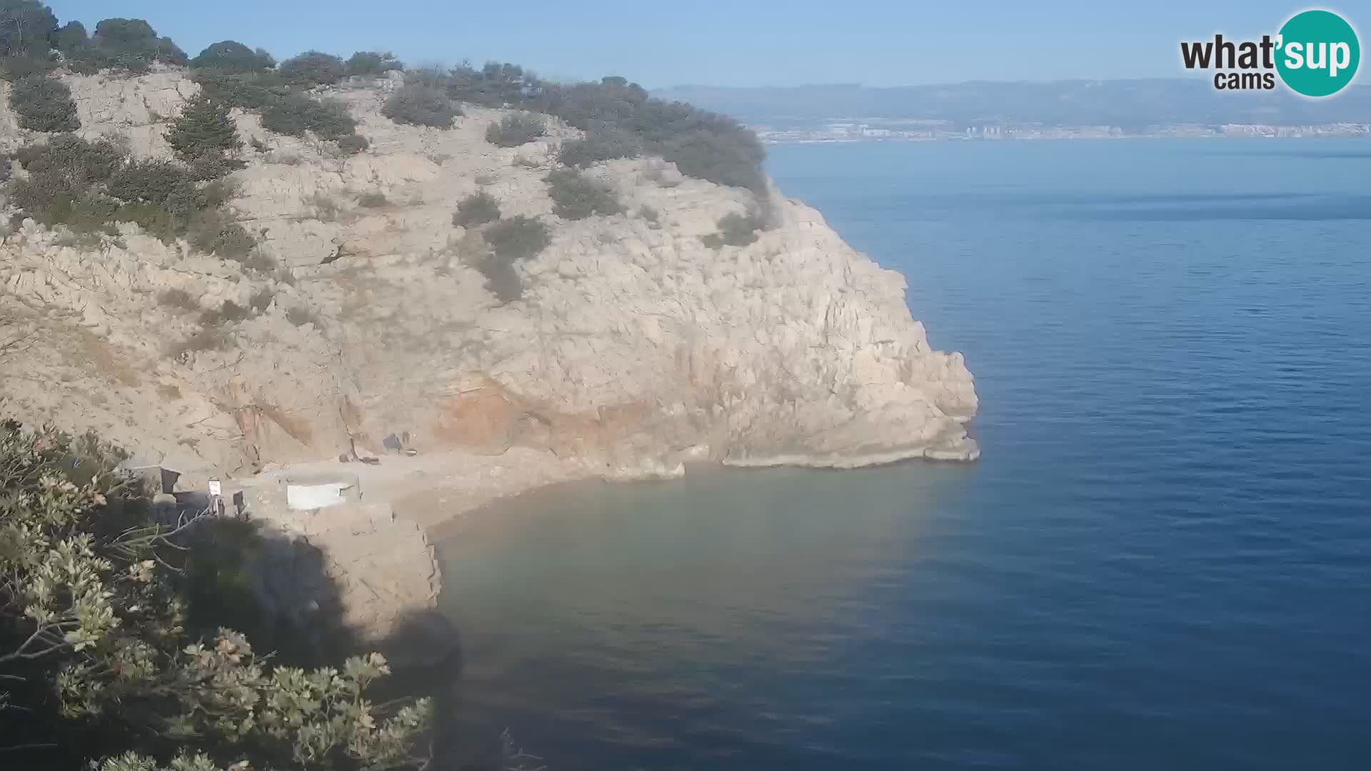 Webcam Brseč Strand – Mošćenička Draga – Kroatien