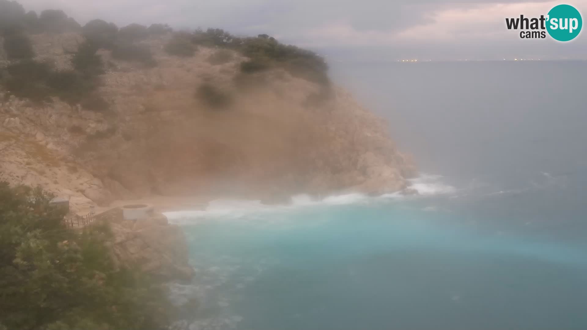 Webcam Brseč beach – Mošćenička Draga – Croatia