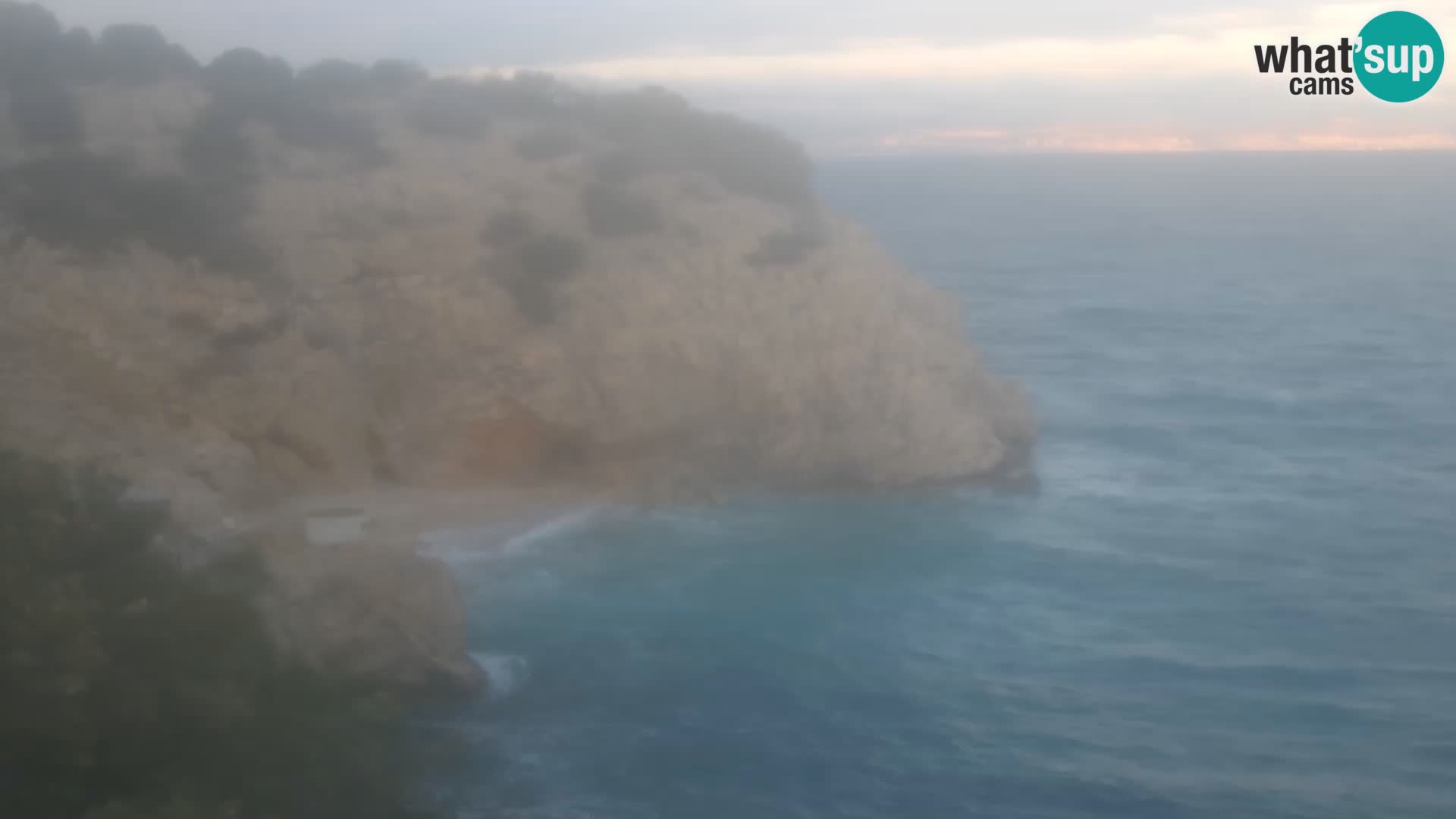 Webcam Brseč beach – Mošćenička Draga – Croatia