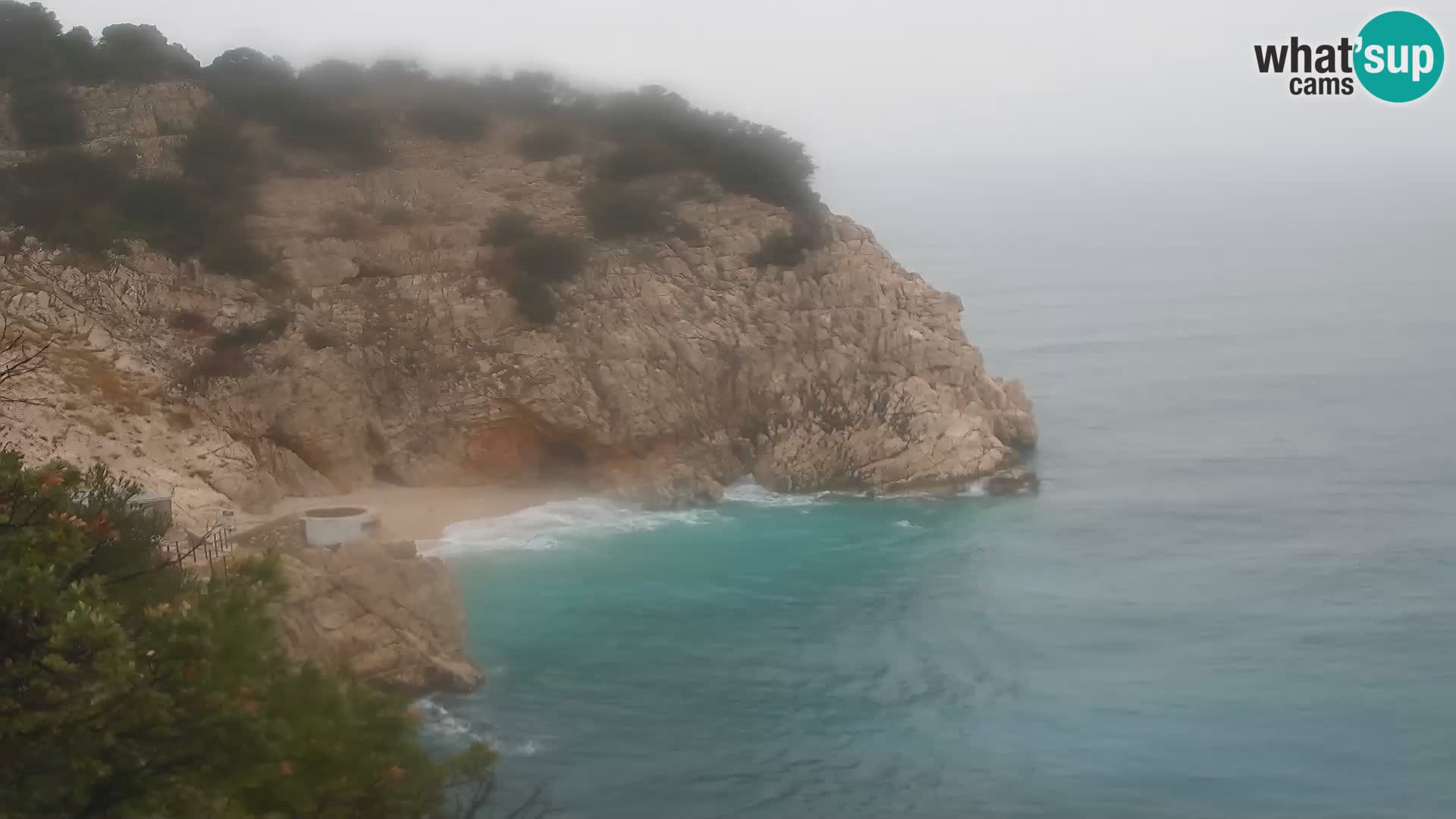 Webcam Bersezio spiaggia – Draga di Moschiena – Croazia