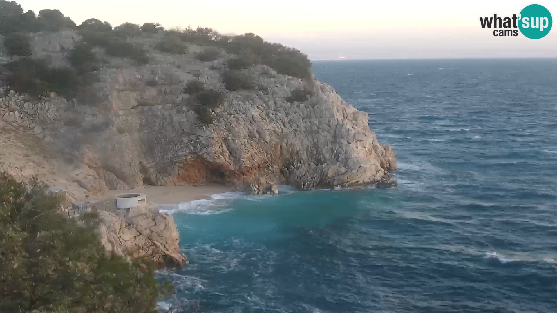 Web kamera plaže Brseč – Mošćenička Draga – Hrvatska