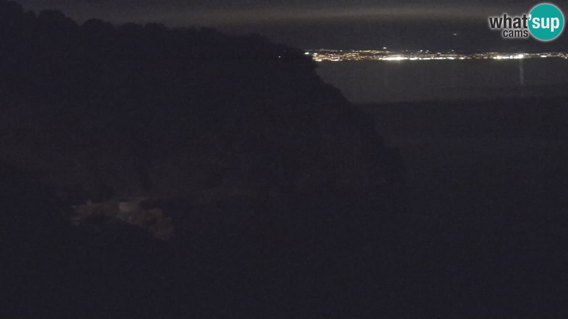 Cámara web de la playa de Brseč en Mošćenička Draga, Croacia