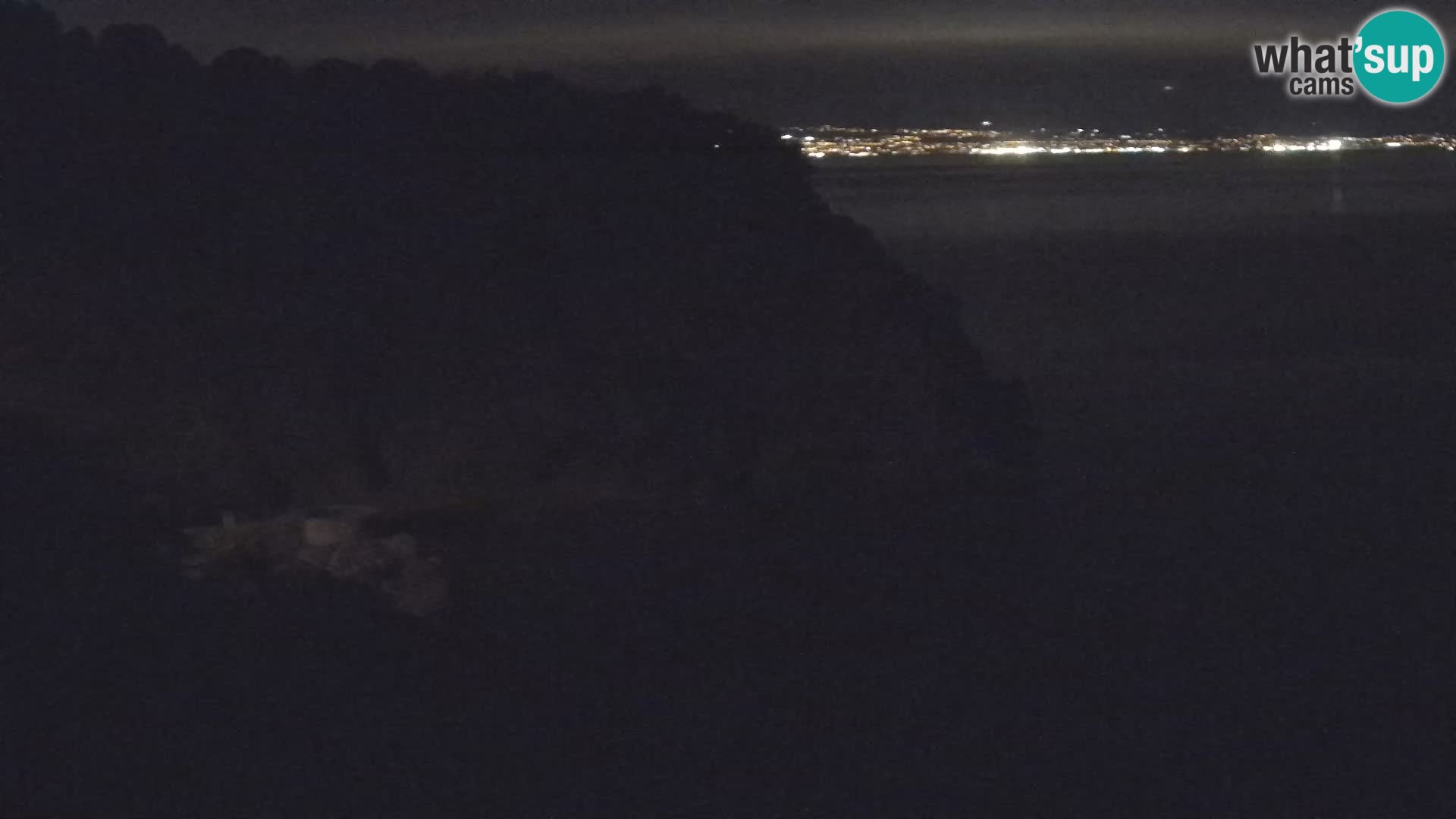 Cámara web de la playa de Brseč en Mošćenička Draga, Croacia