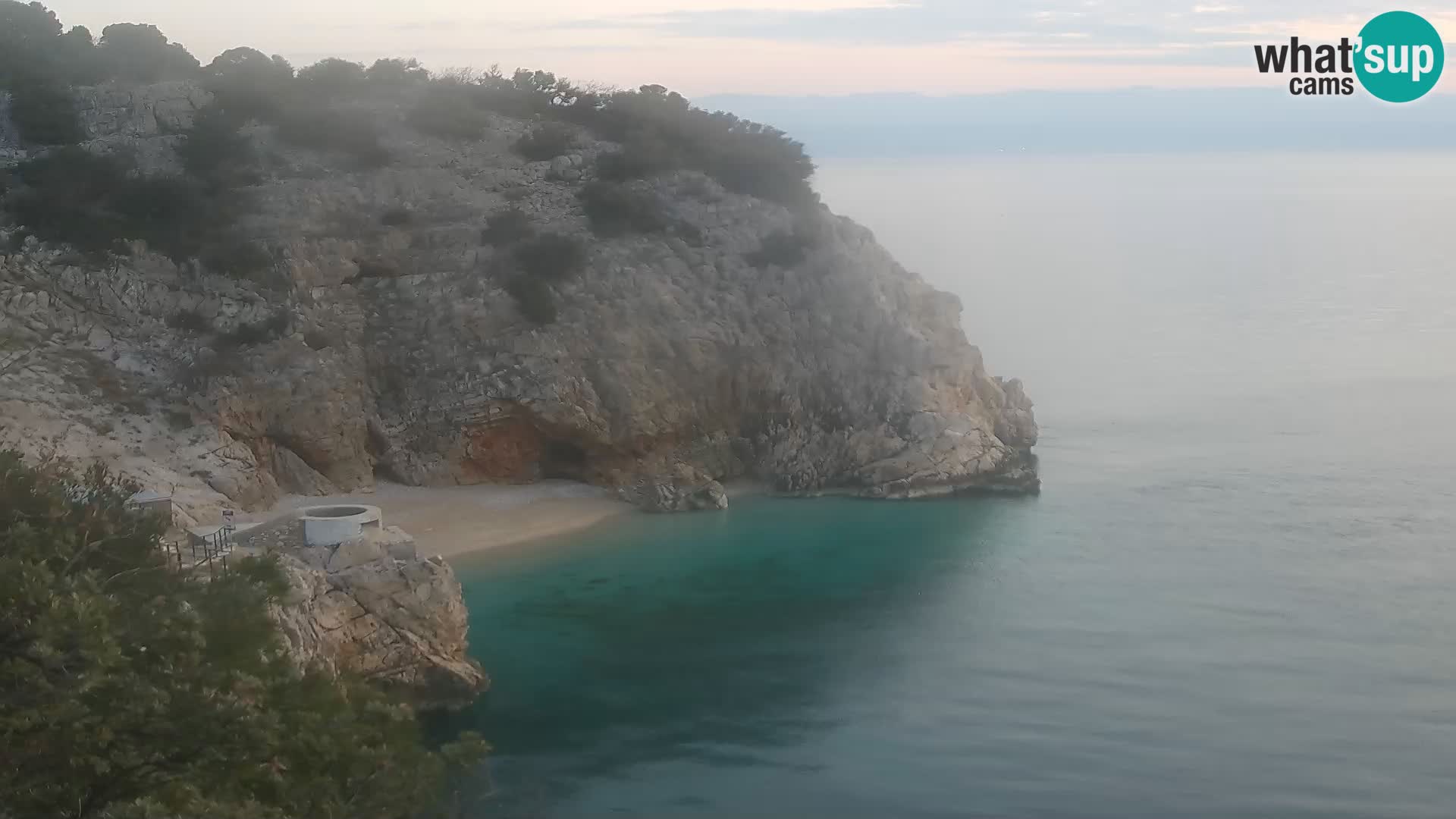 Web kamera plaže Brseč – Mošćenička Draga – Hrvatska