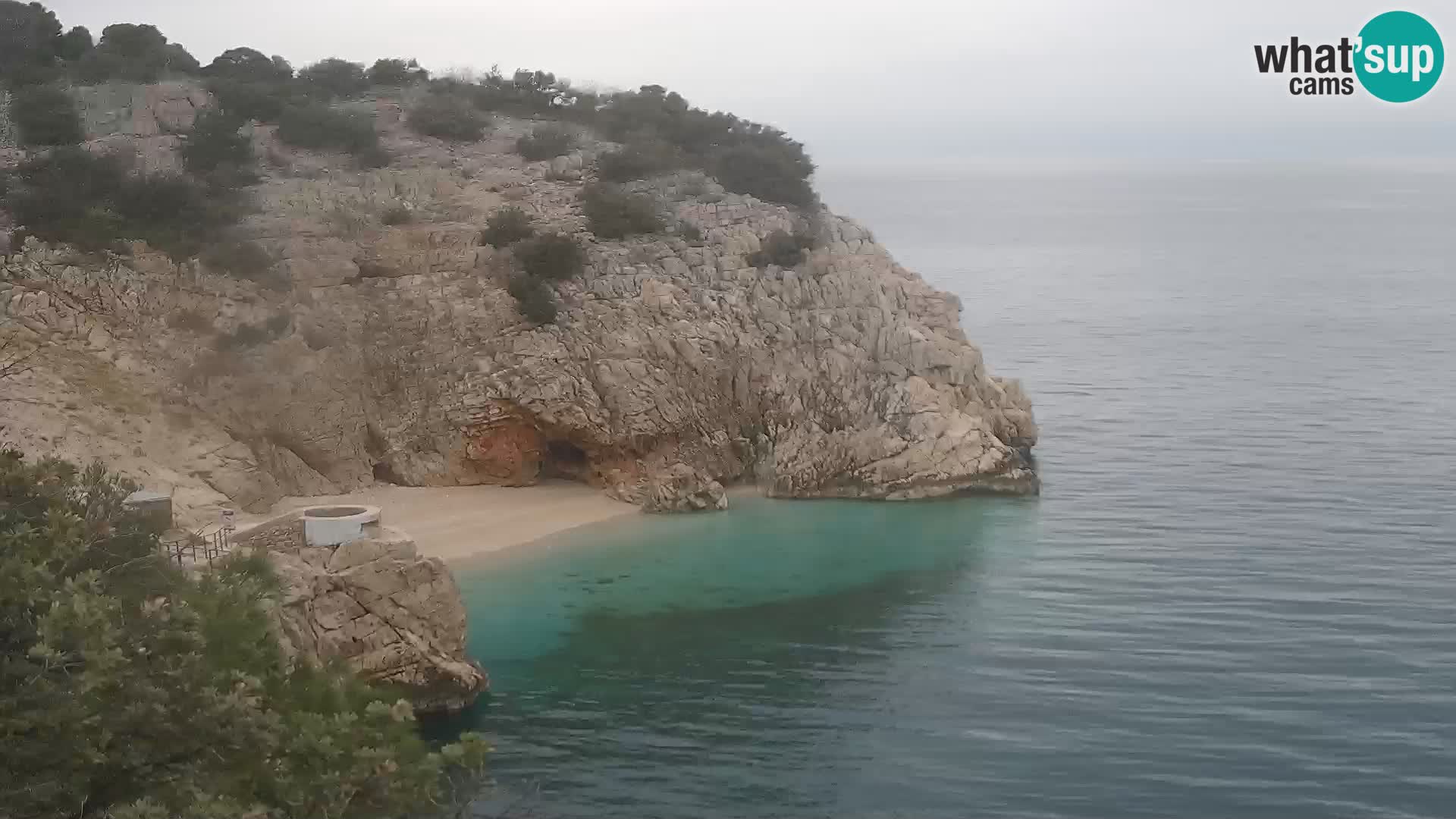 Webcam Brseč beach – Mošćenička Draga – Croatia