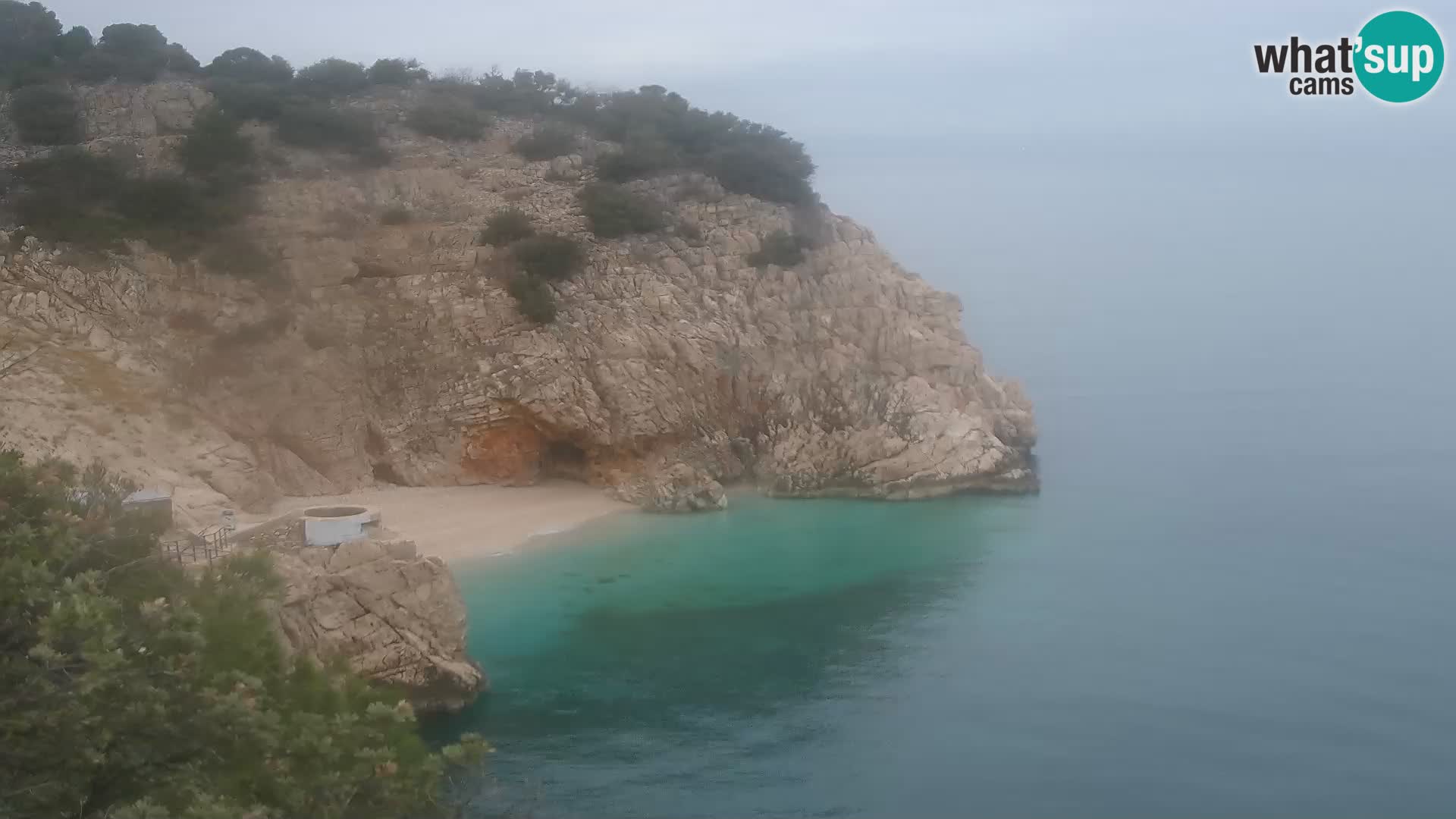 Webcam Brseč Strand – Mošćenička Draga – Kroatien