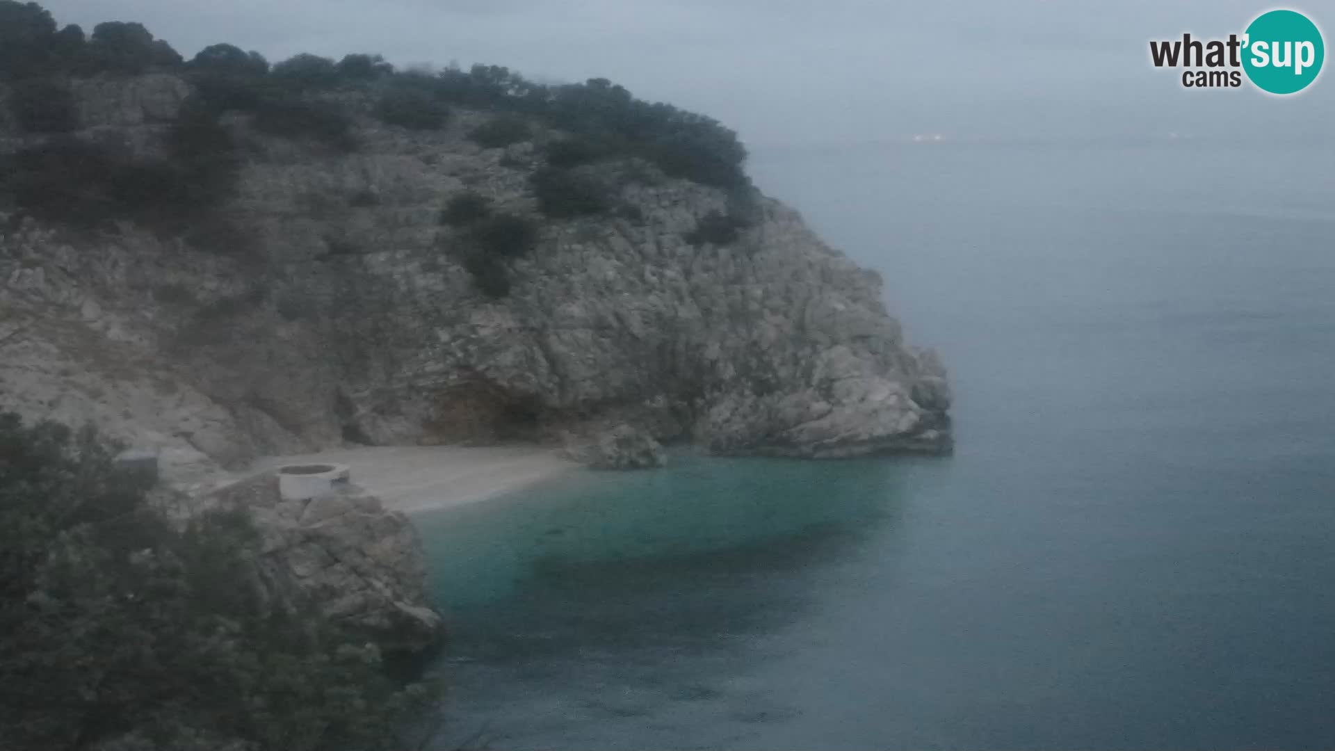 Webcam Bersezio spiaggia – Draga di Moschiena – Croazia