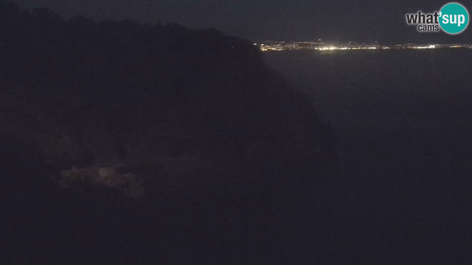 Cámara web de la playa de Brseč en Mošćenička Draga, Croacia