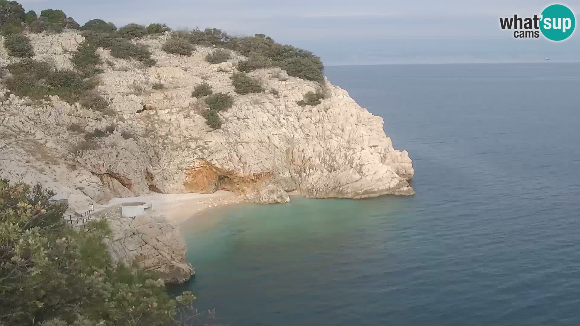 Web kamera plaže Brseč – Mošćenička Draga – Hrvatska